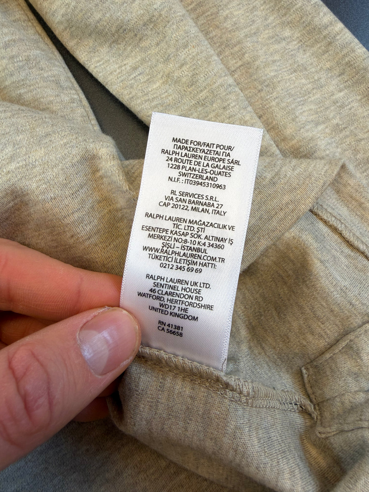 Ralph Lauren polo shirt met lange mouw - S