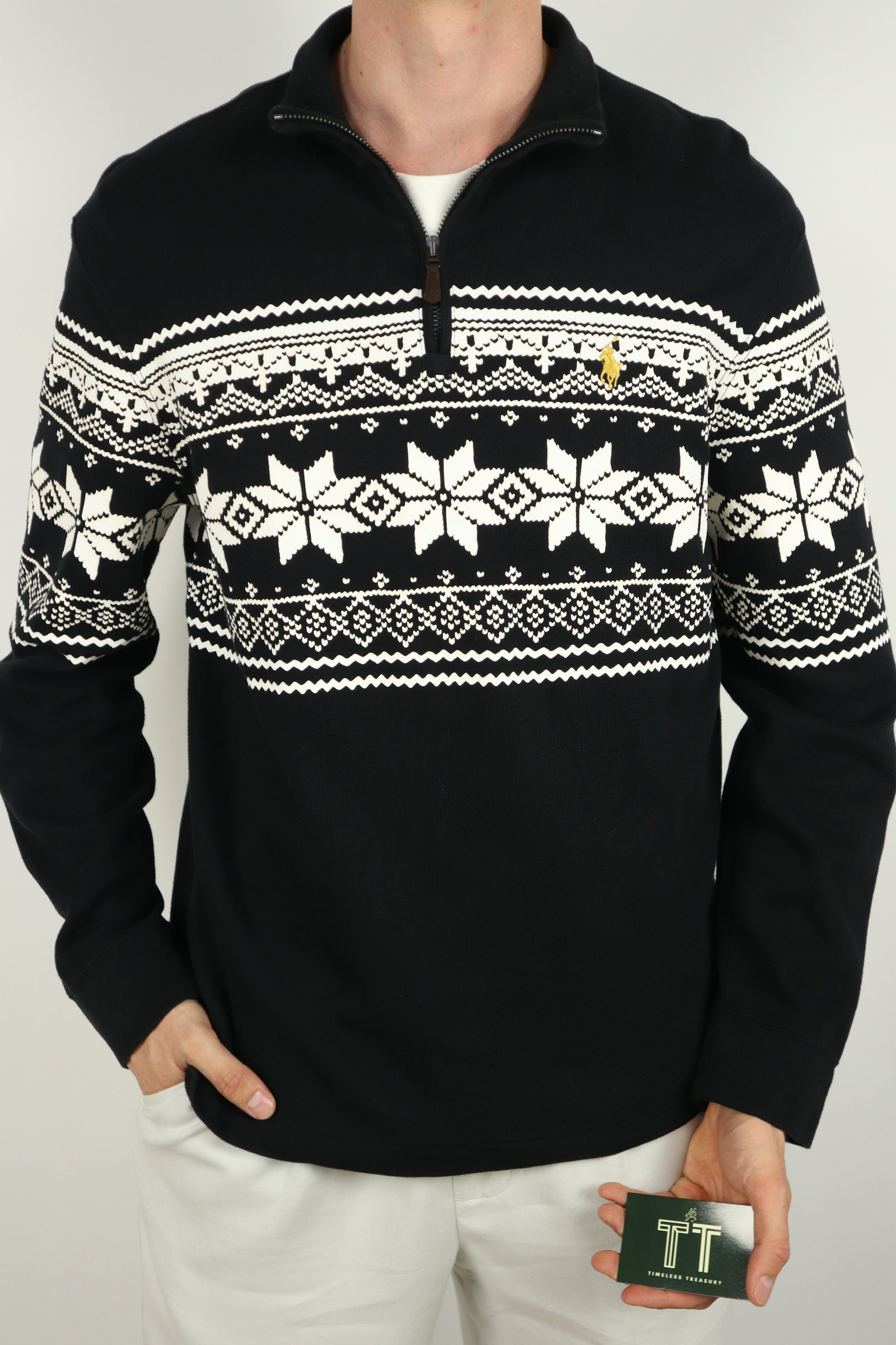 Ralph Lauren quarter zip - M