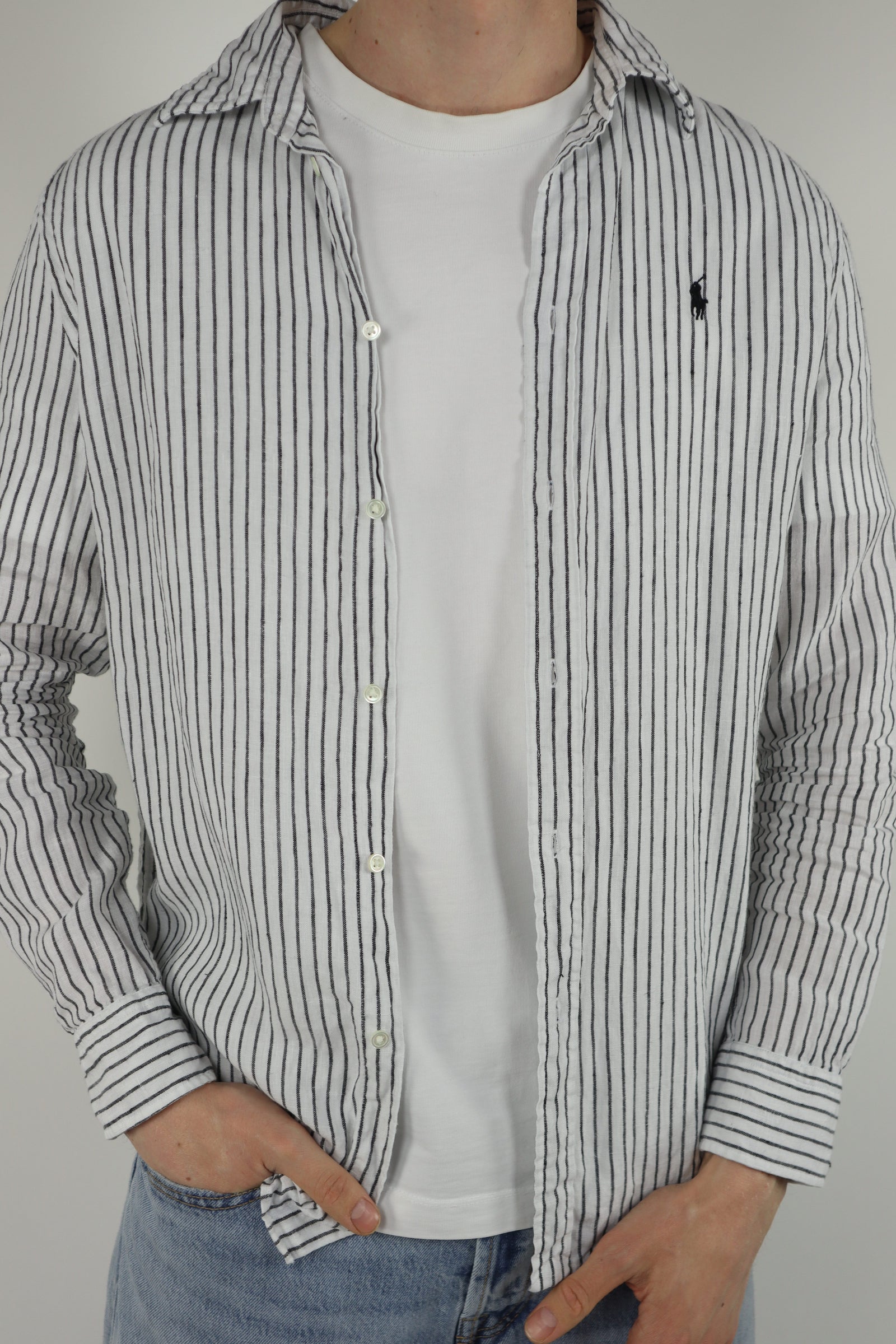 Ralph Lauren linnen overhemd - S