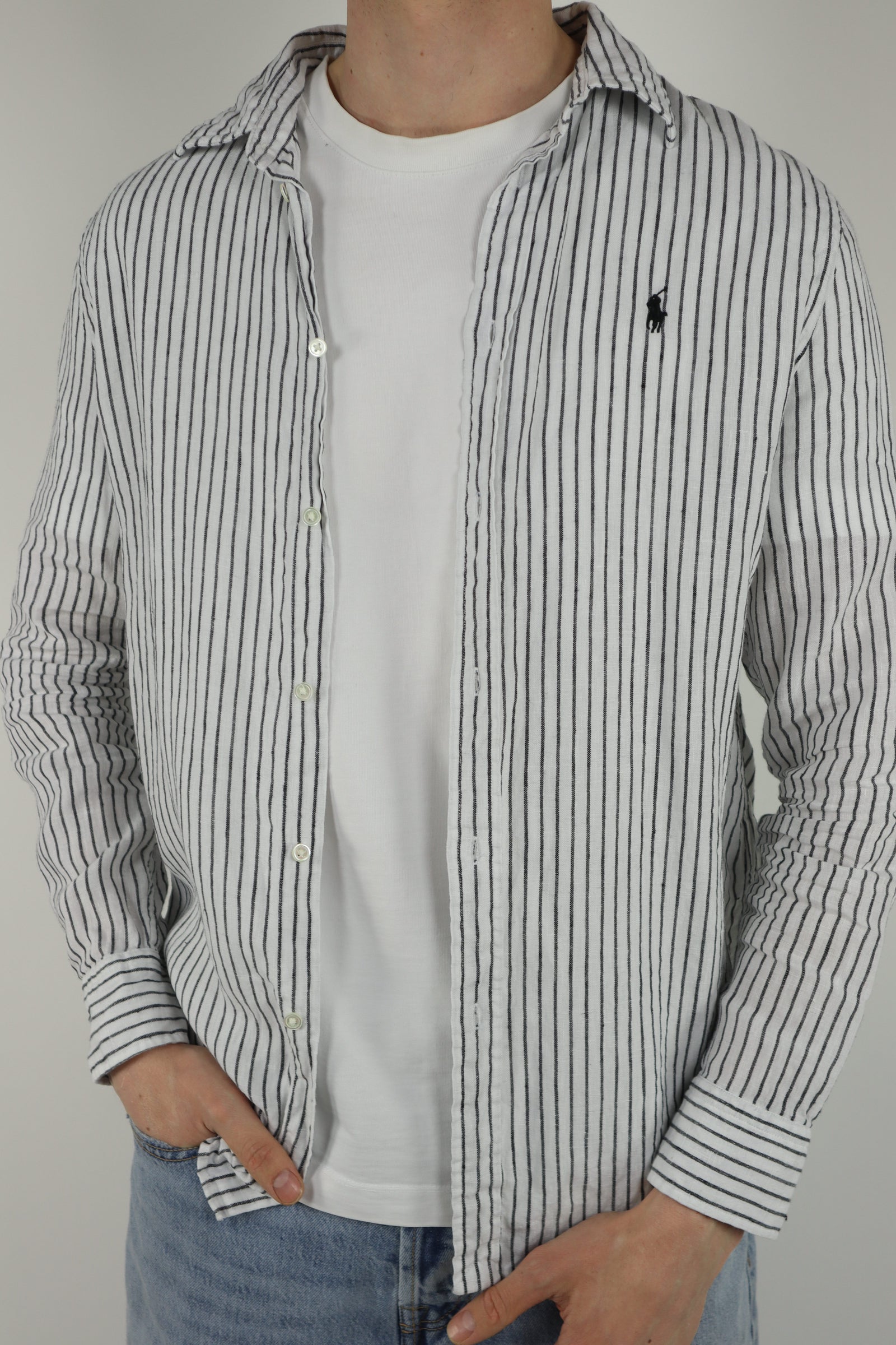 Ralph Lauren linnen overhemd - S