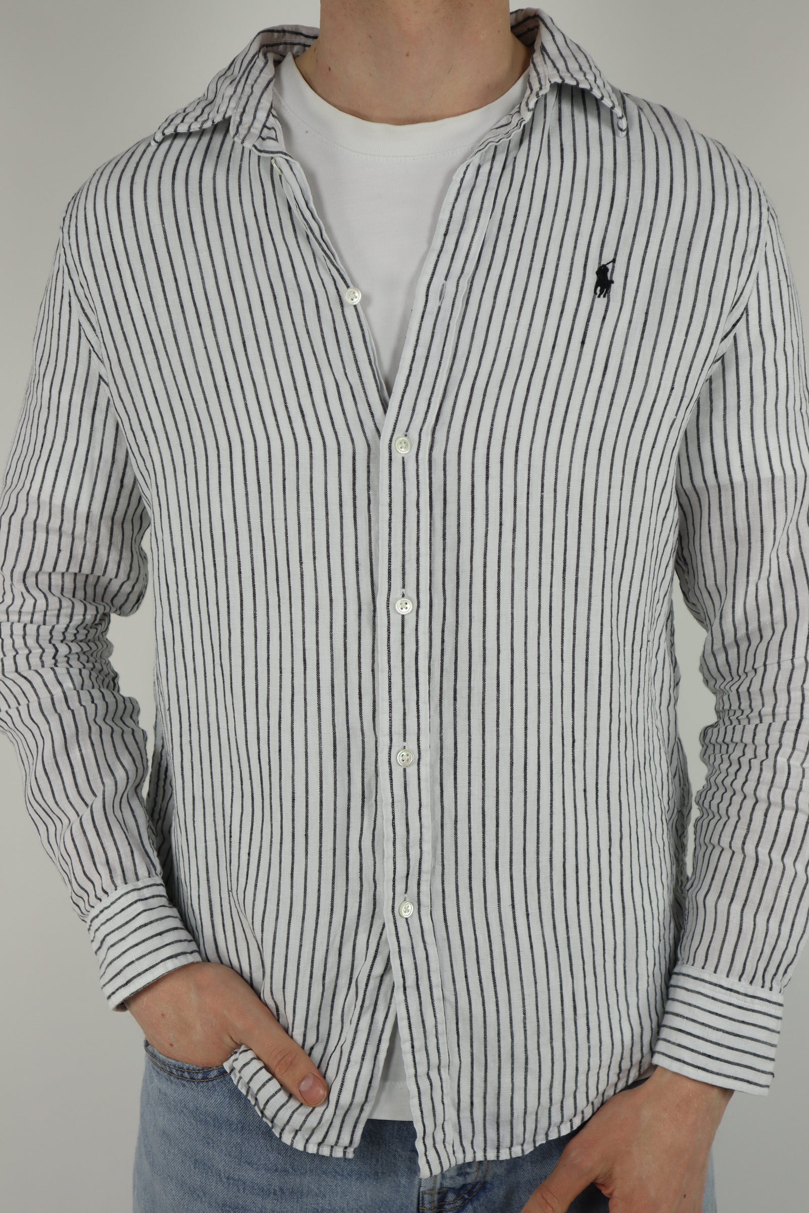 Ralph Lauren linnen overhemd - S