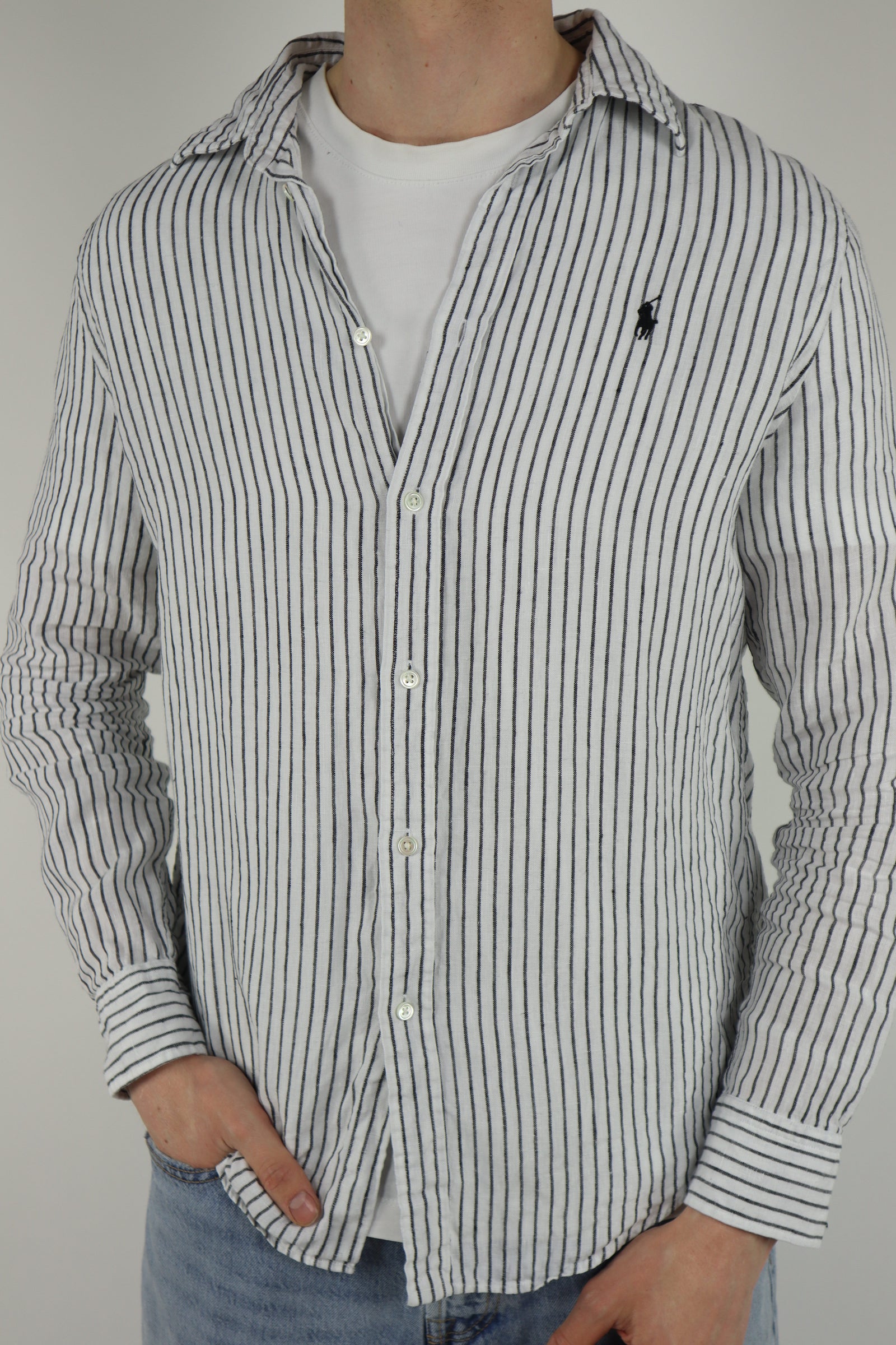 Ralph Lauren linnen overhemd - S