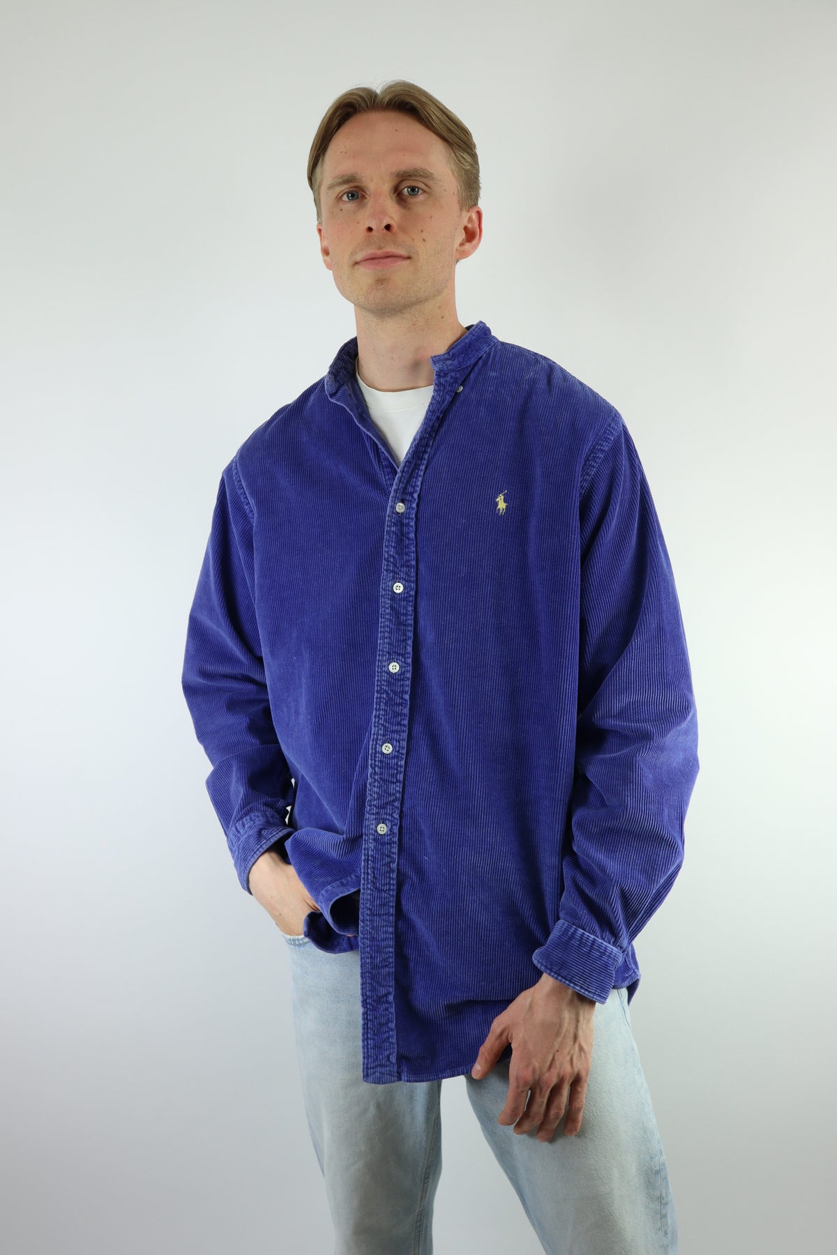 Ralph Lauren corduroy overhemd - XL