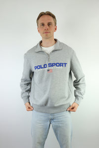 Ralph Lauren Polo Sport trui met kwart rits - L