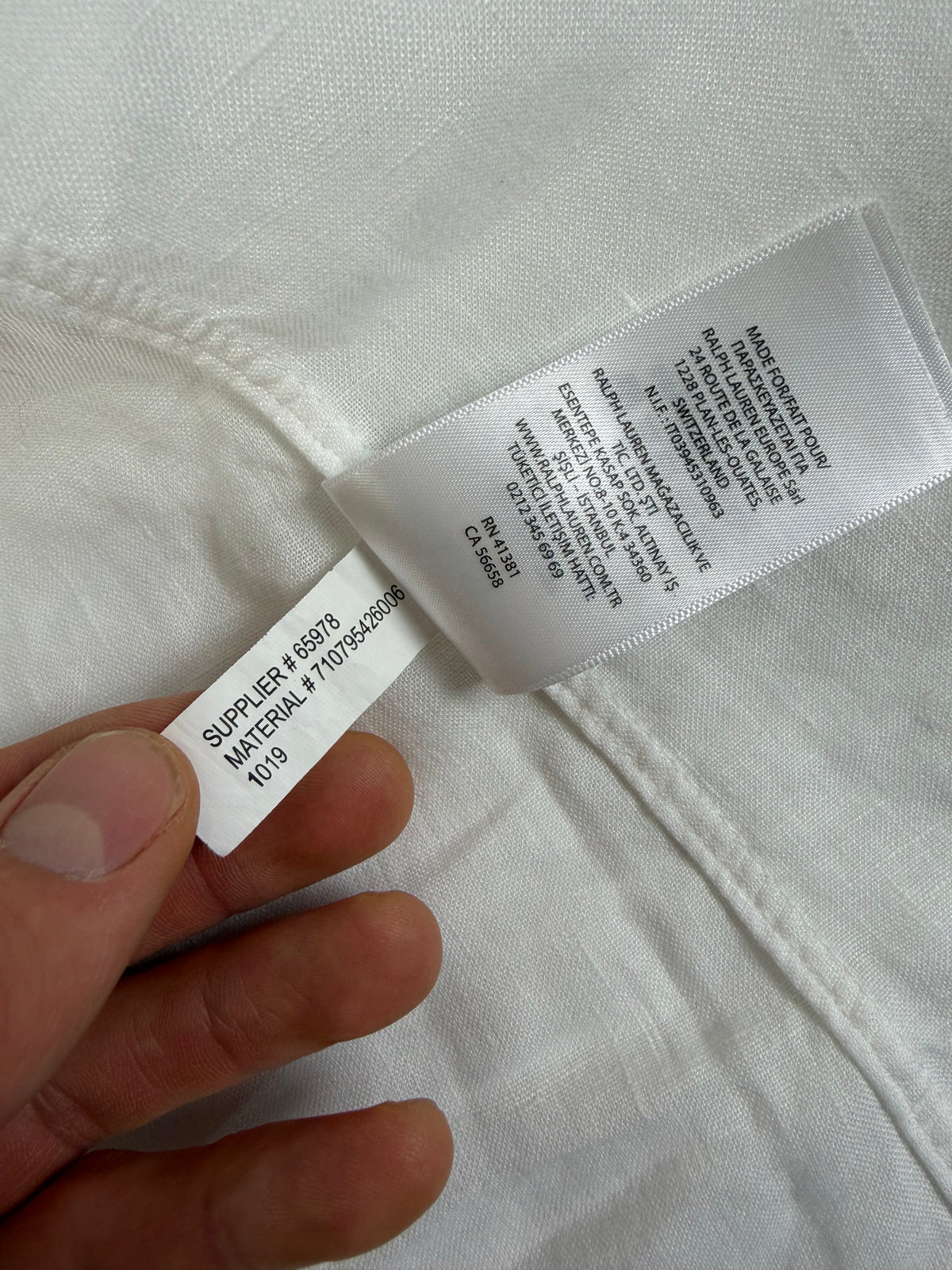 Ralph Lauren overhemd linnen - S