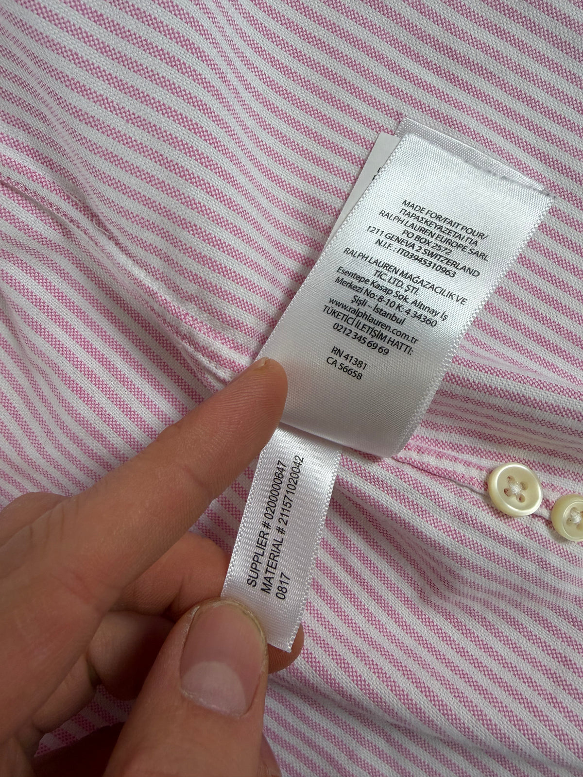 Ralph Lauren overhemd - XS