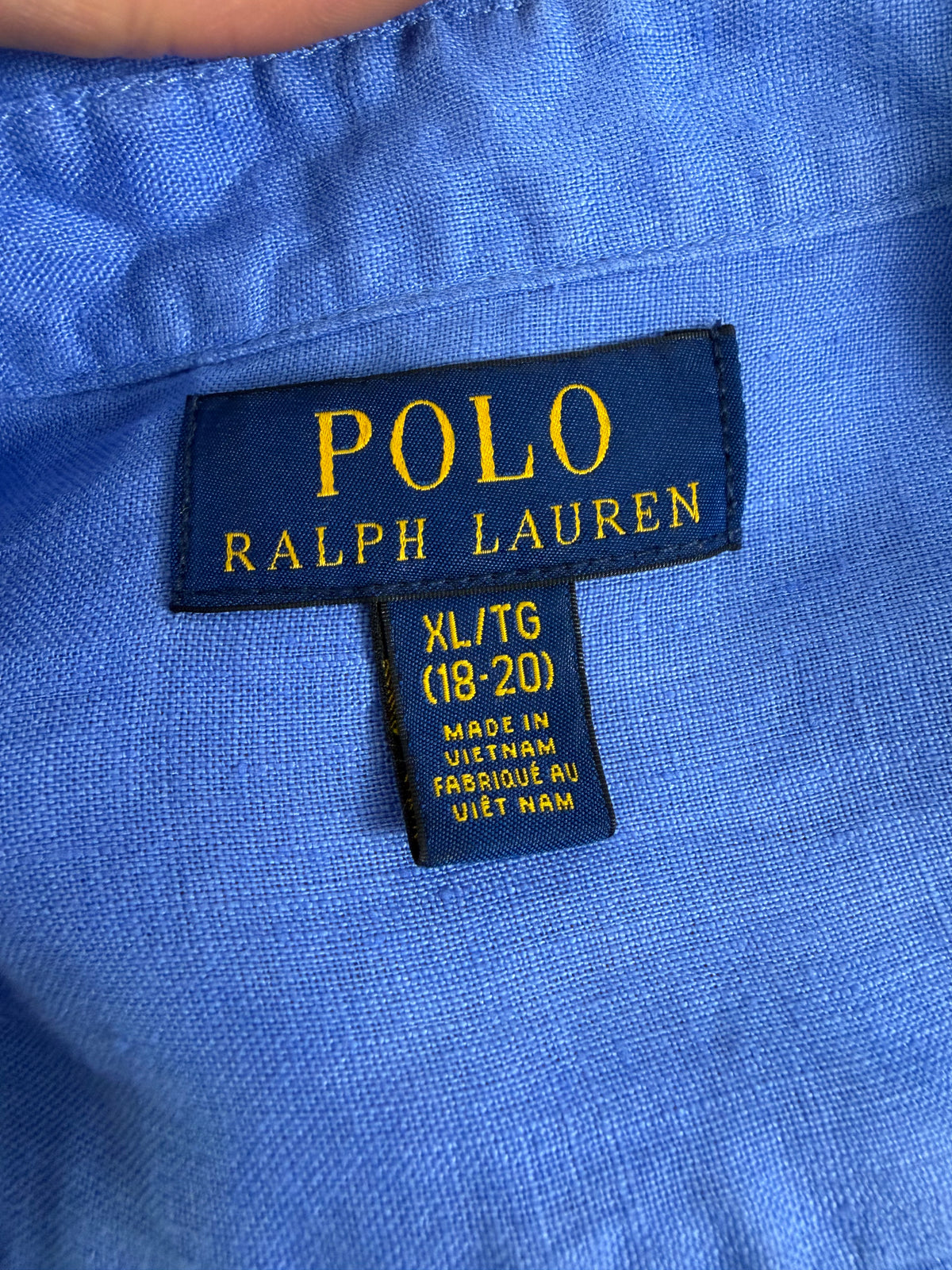 Ralph Lauren overhemd linnen - S