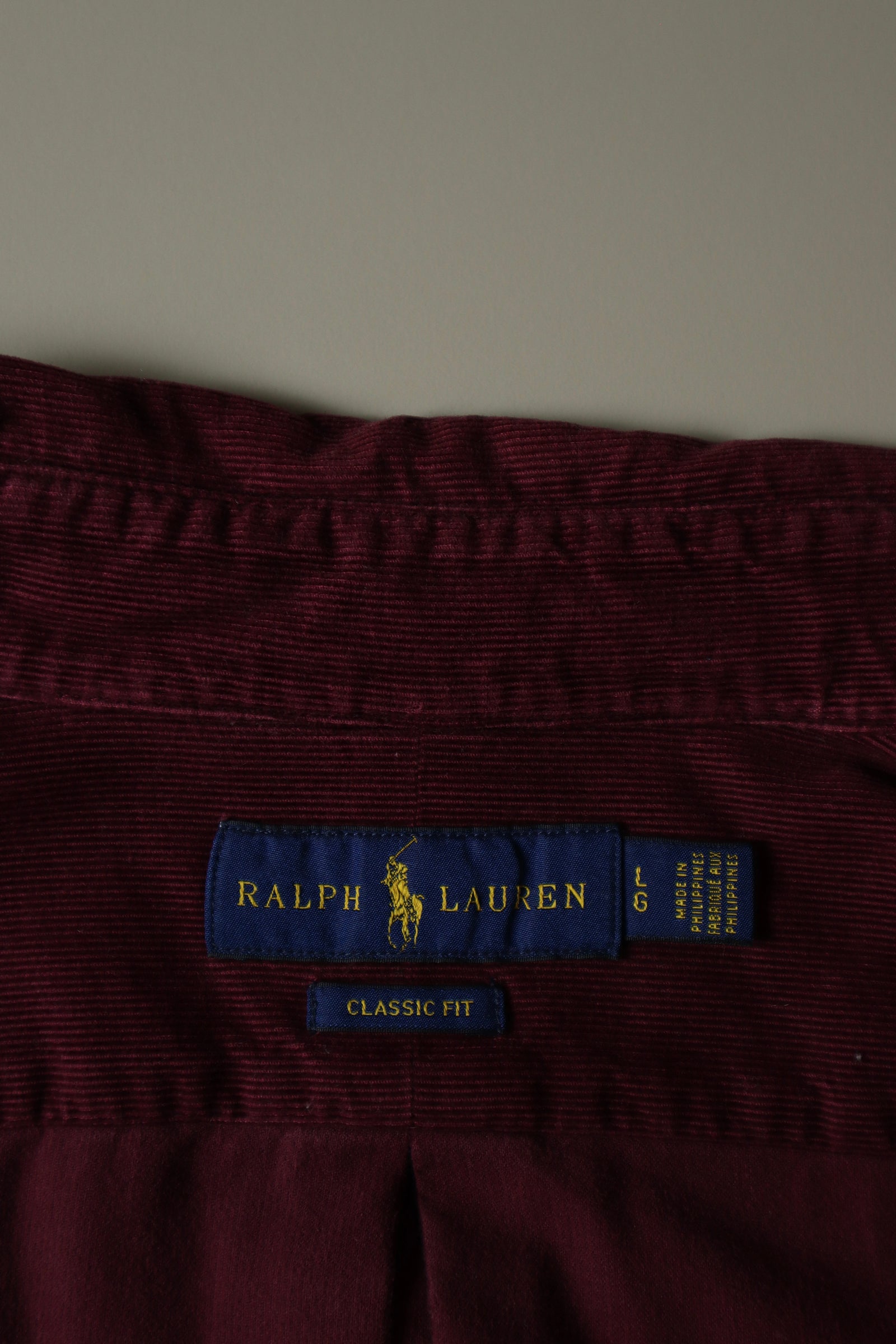 Ralph Lauren corduroy overhemd - L
