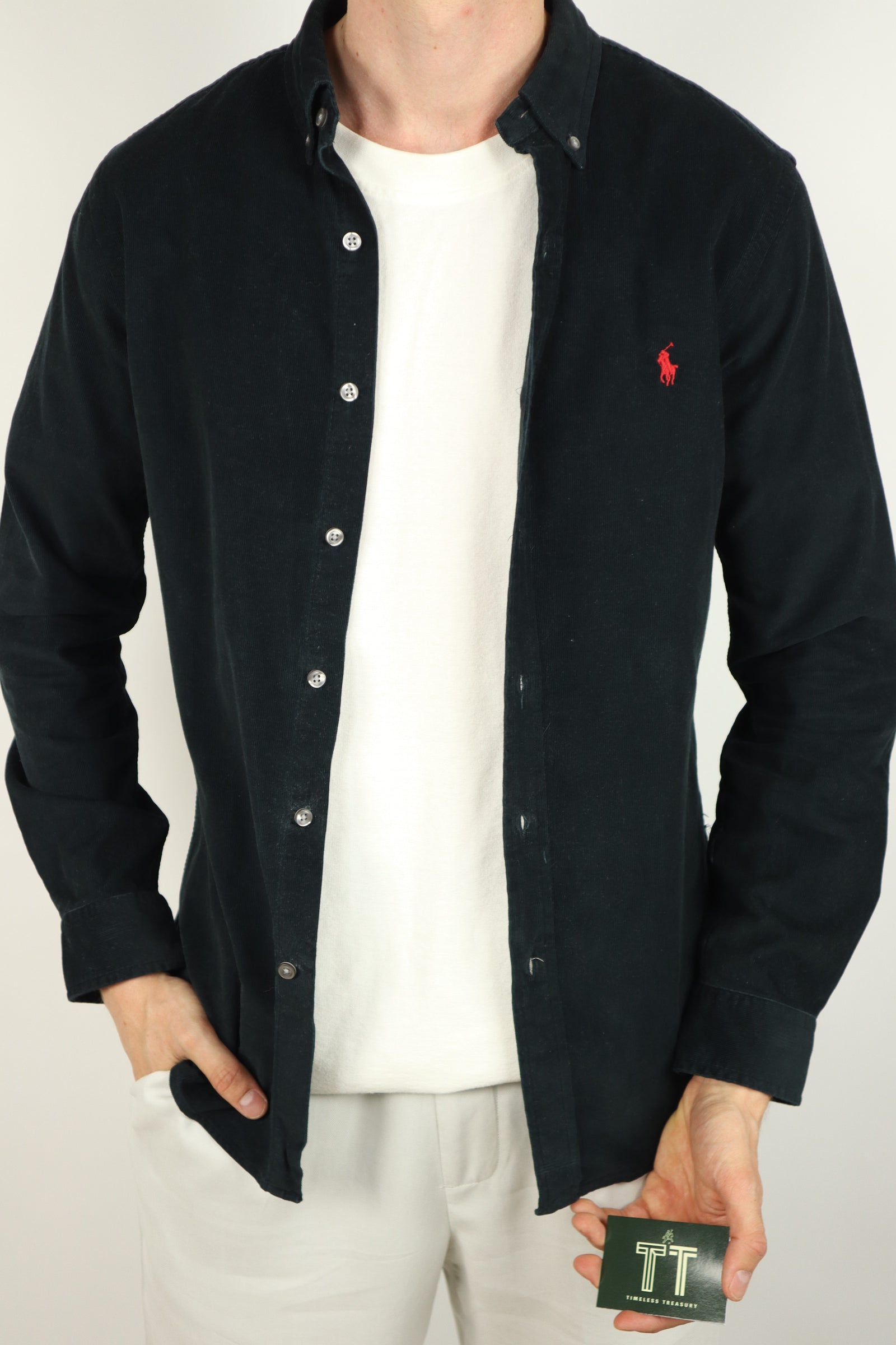 Ralph Lauren corduroy overhemd - M