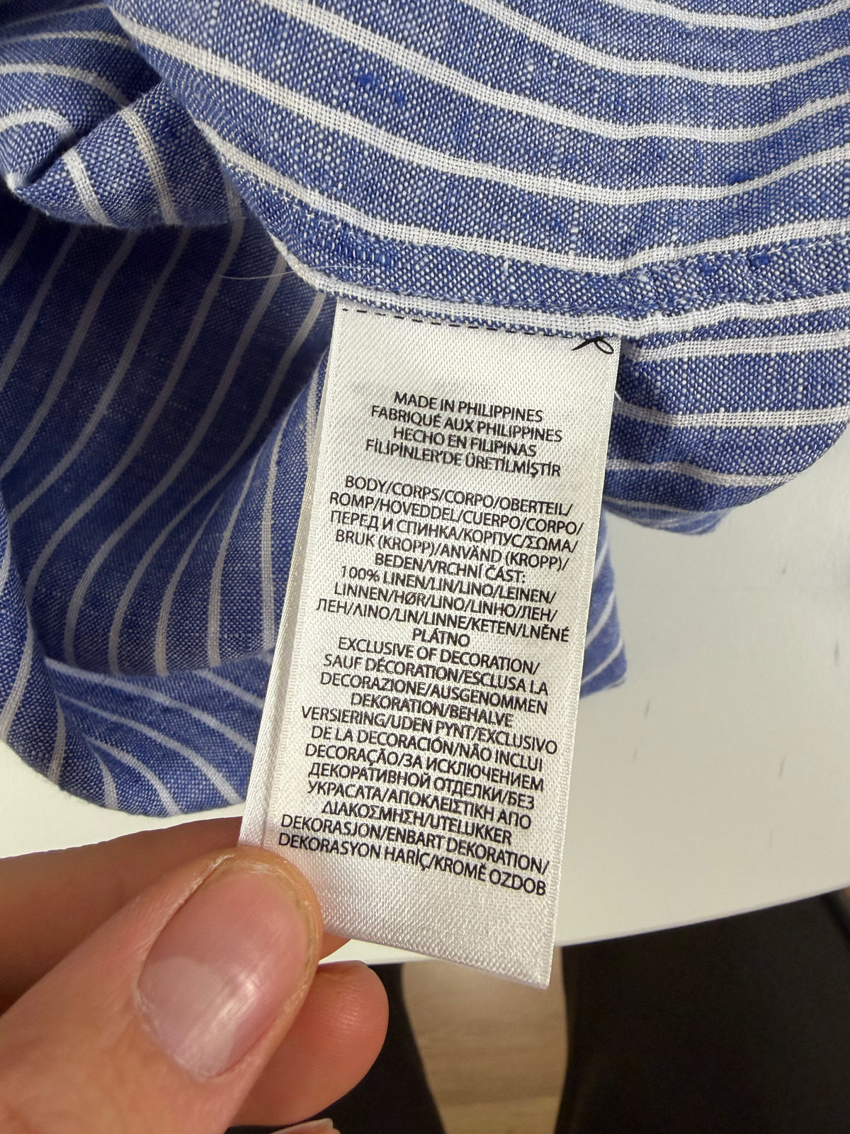 Ralph Lauren overhemd linnen - M