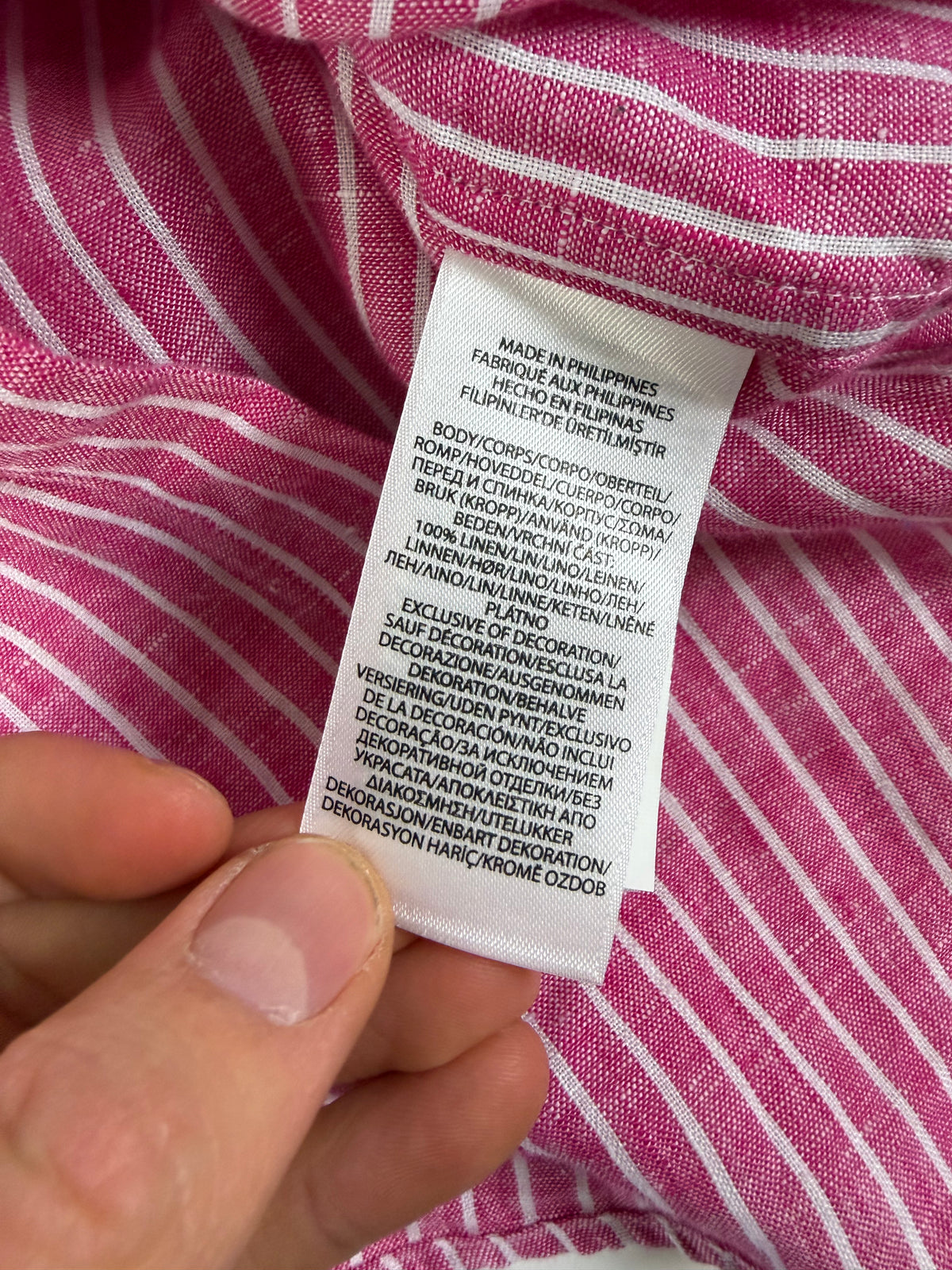 Ralph Lauren overhemd linnen - M