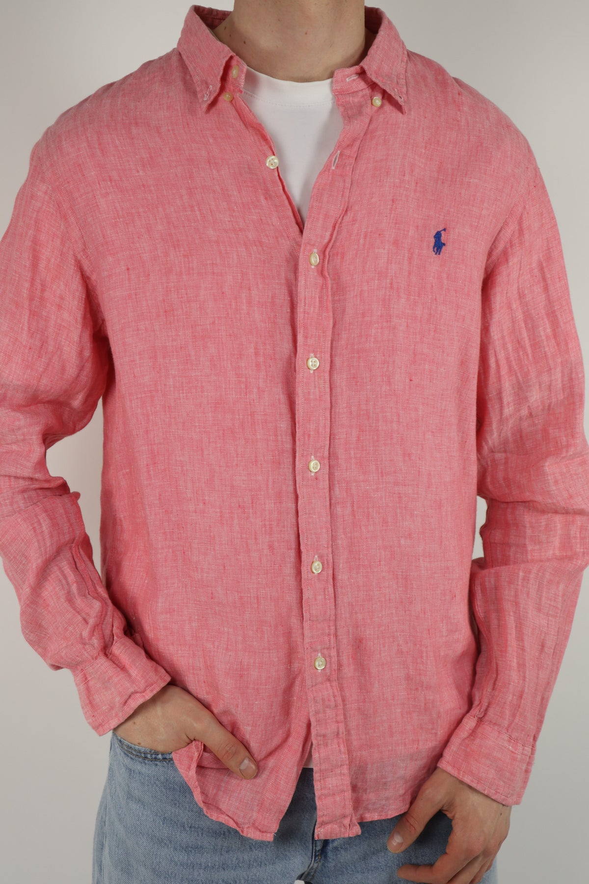 Ralph Lauren overhemd linnen - L