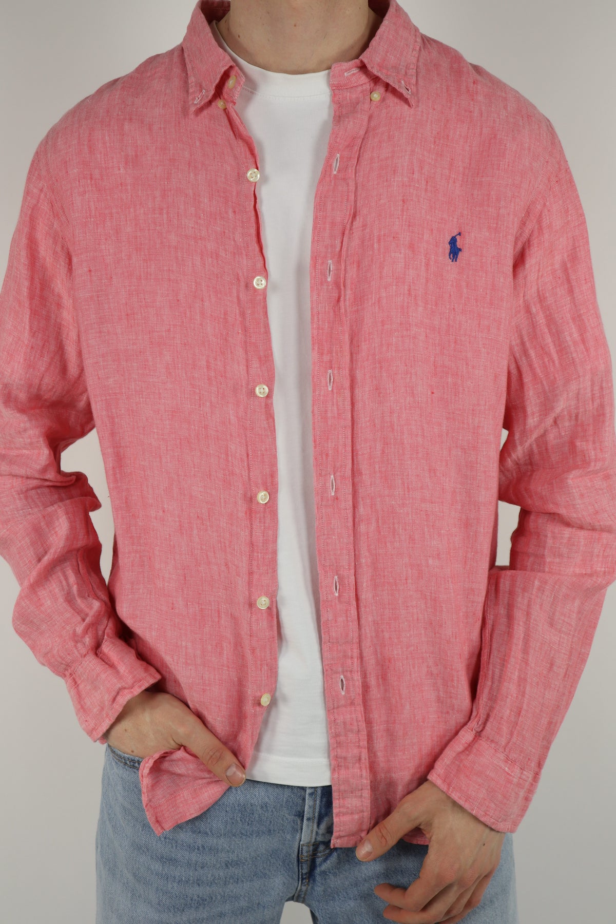 Ralph Lauren overhemd linnen - L