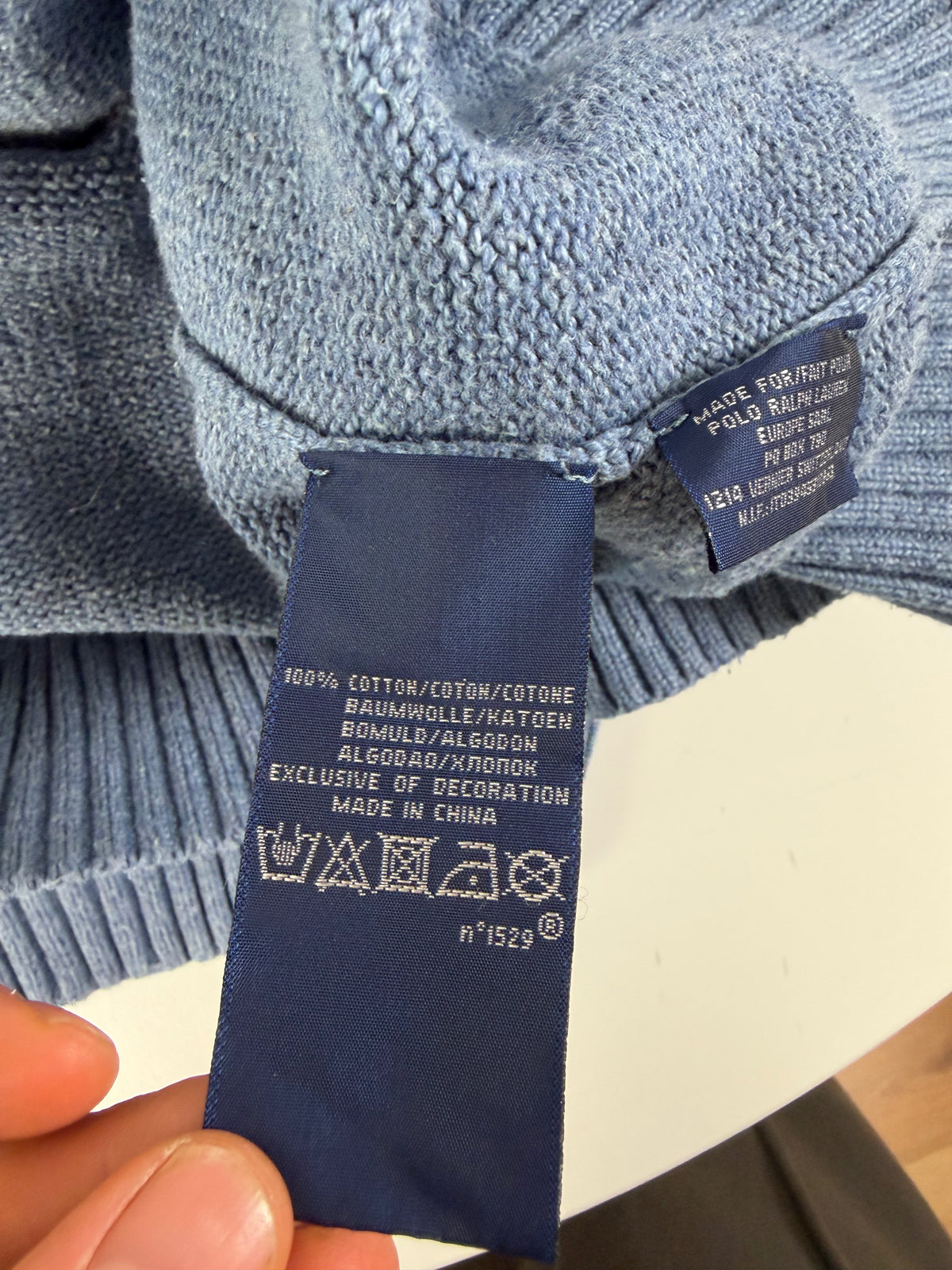 Ralph Lauren trui met knoopjes - M