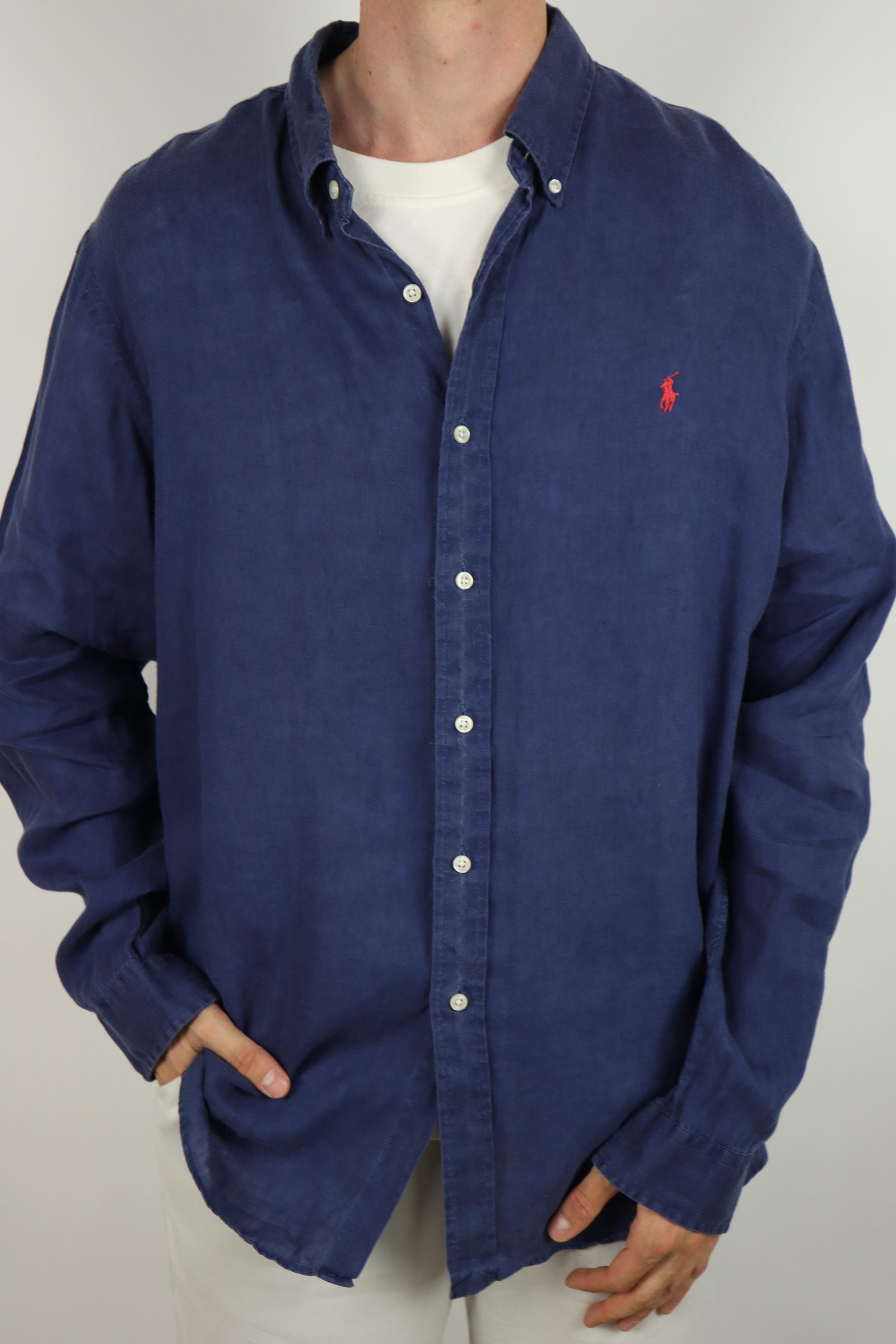 Ralph Lauren linnen overhemd - XXL