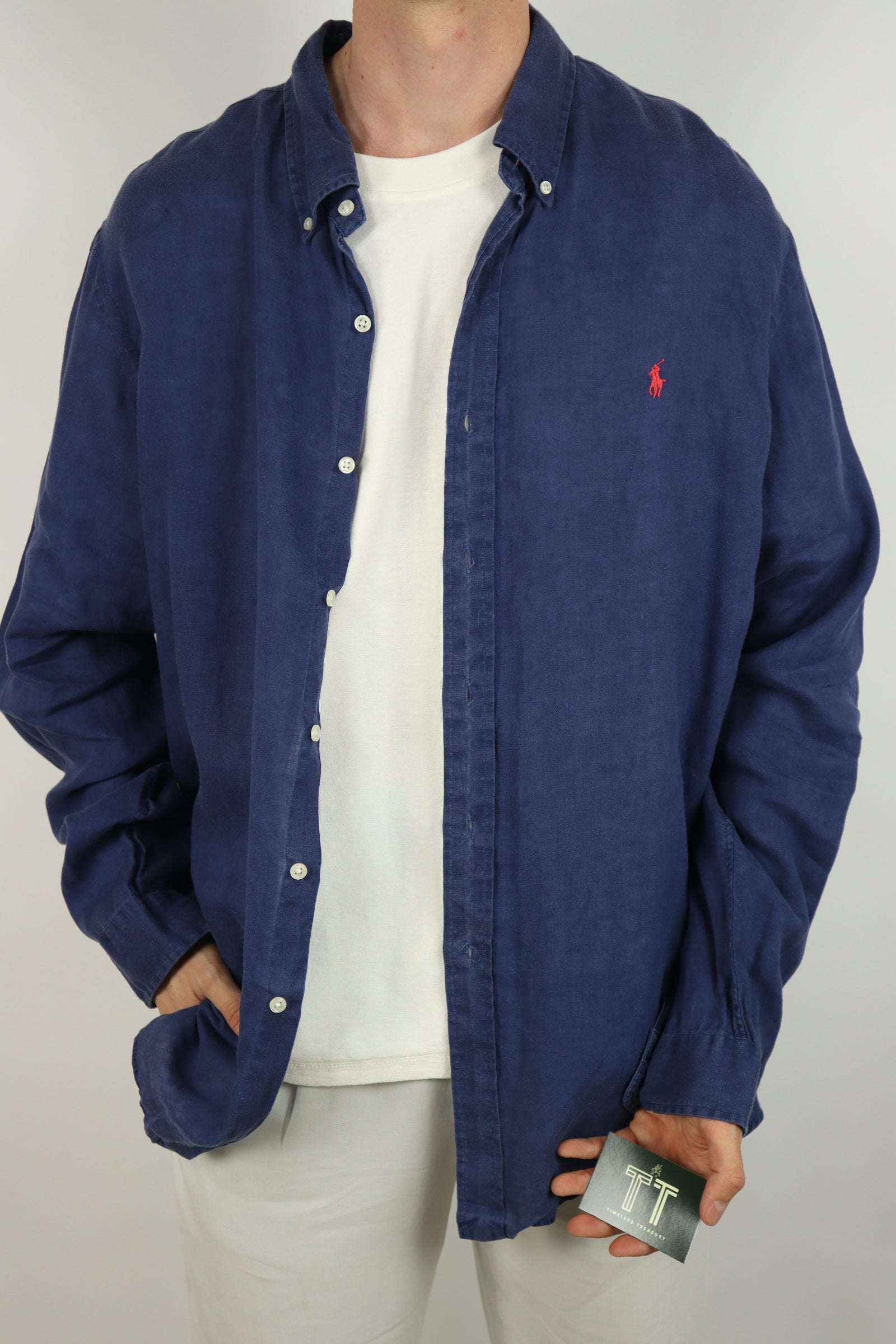 Ralph Lauren linnen overhemd - XXL