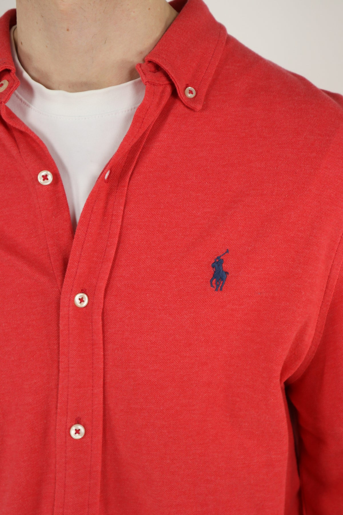 Ralph Lauren overhemd featherweight mesh - L
