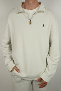 Ralph Lauren trui met kwart rits - XL