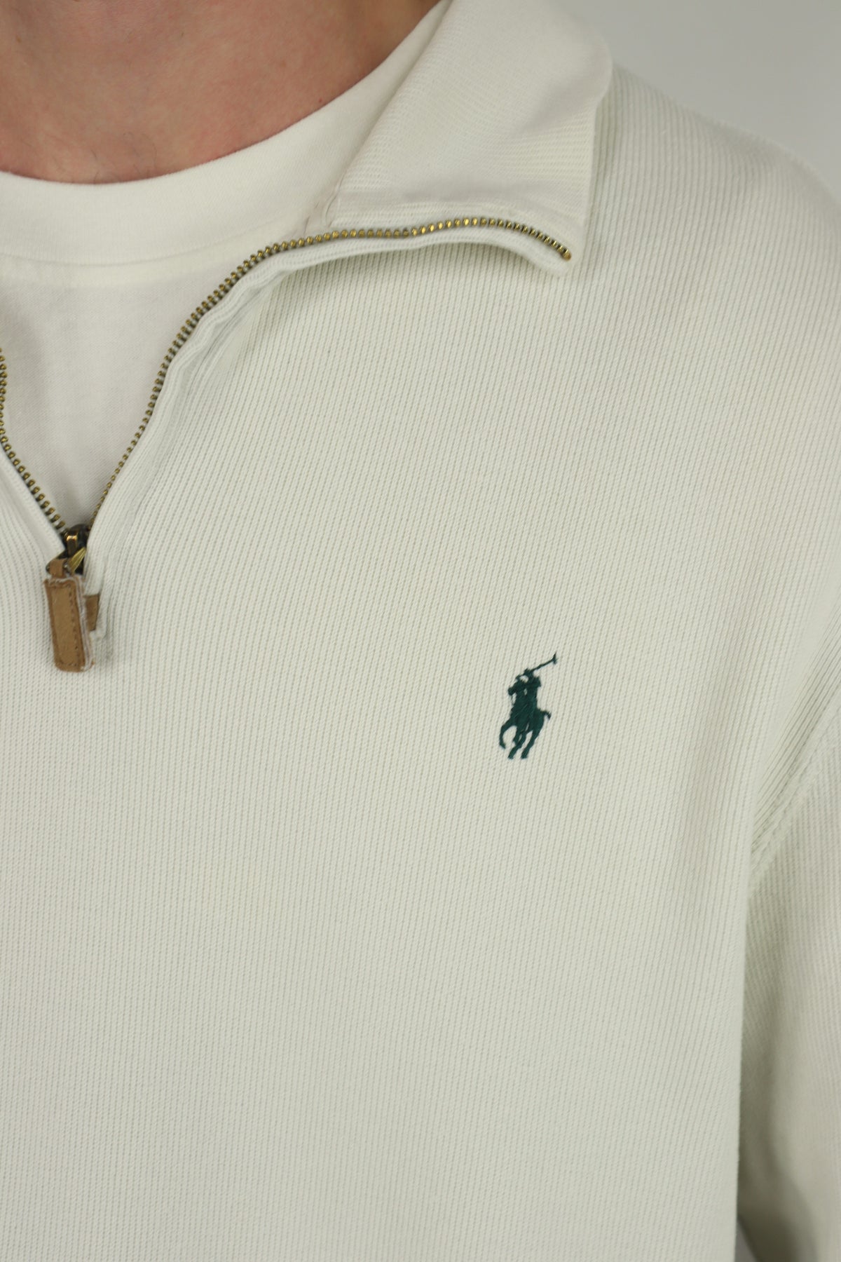 Ralph Lauren trui met kwart rits - XL