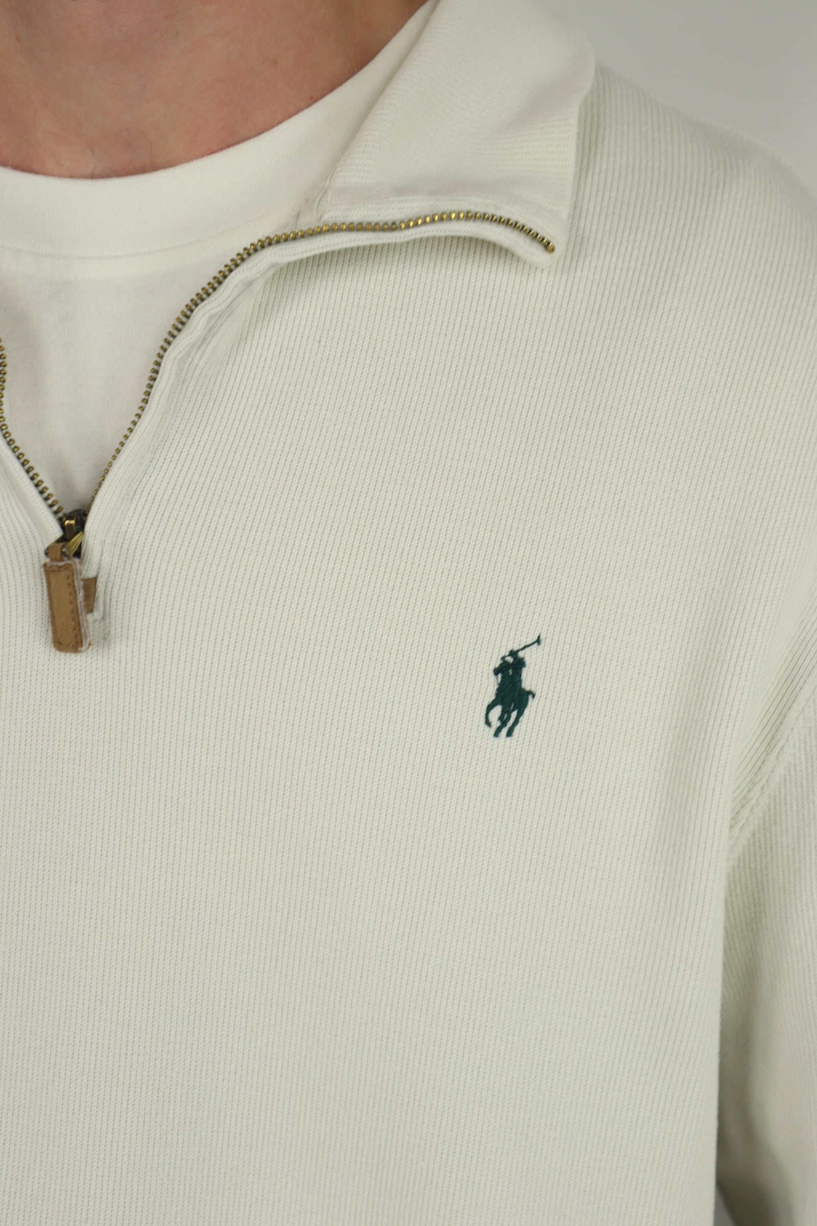 Ralph Lauren trui met kwart rits - XL