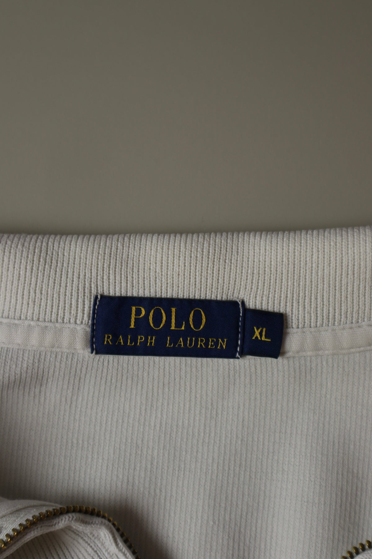 Ralph Lauren trui met kwart rits - XL