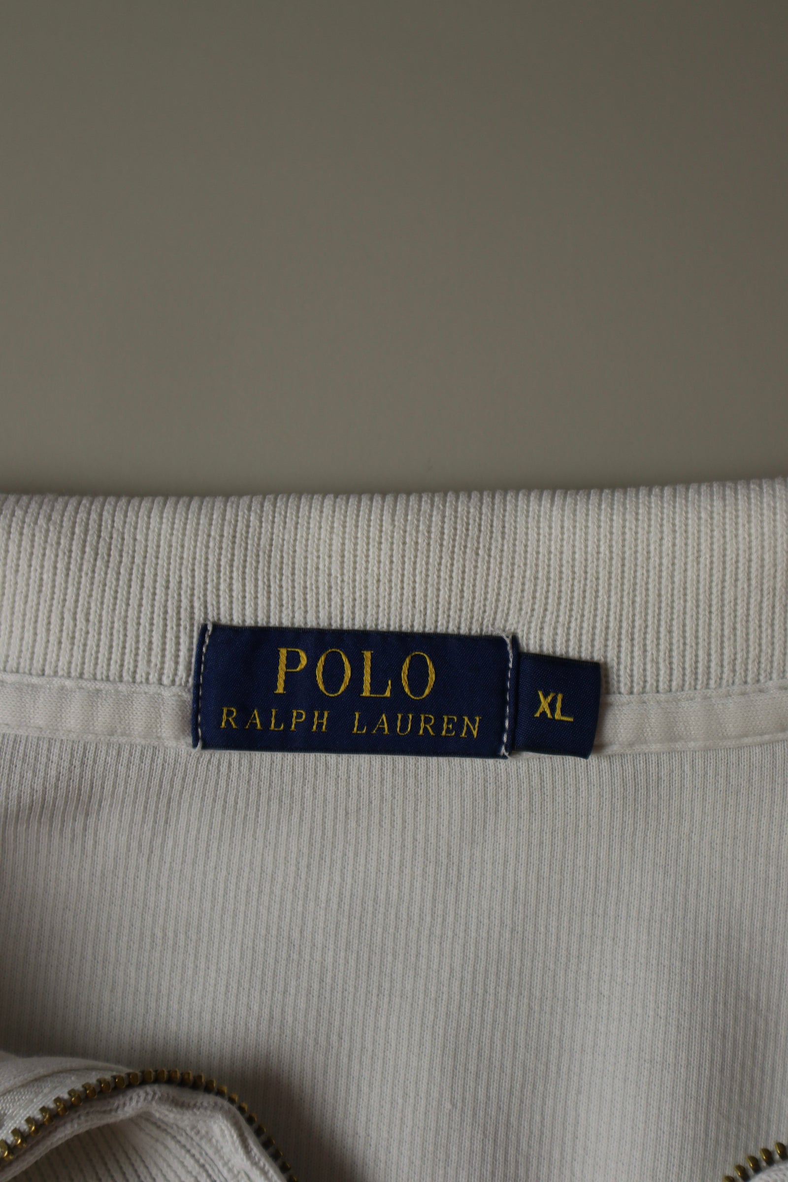 Ralph Lauren trui met kwart rits - XL