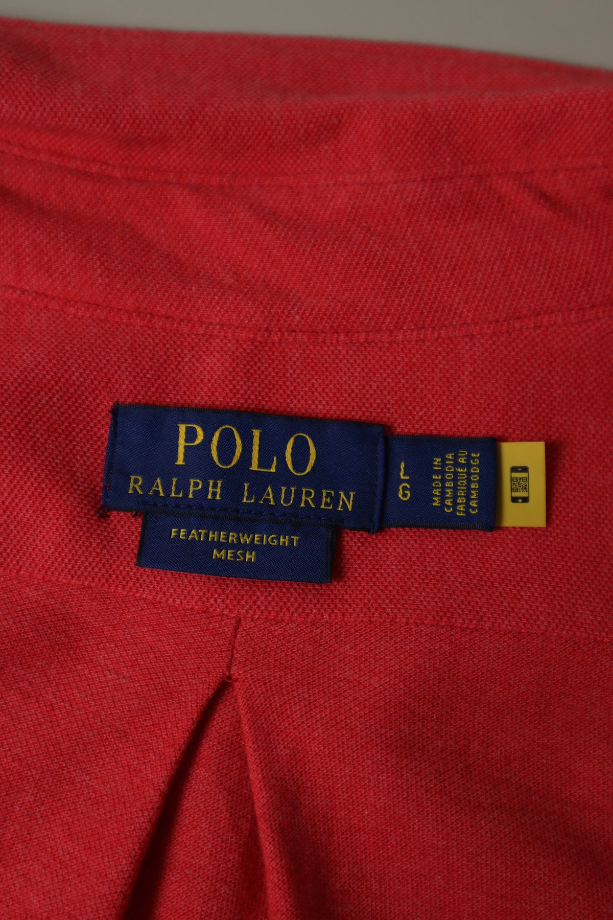 Ralph Lauren overhemd featherweight mesh - L