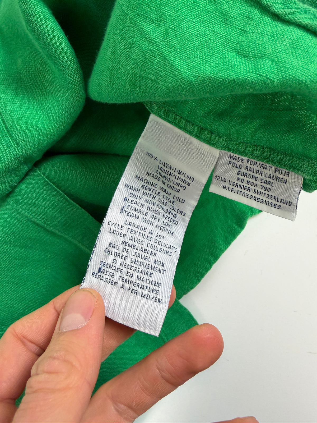 Ralph Lauren overhemd linnen - L