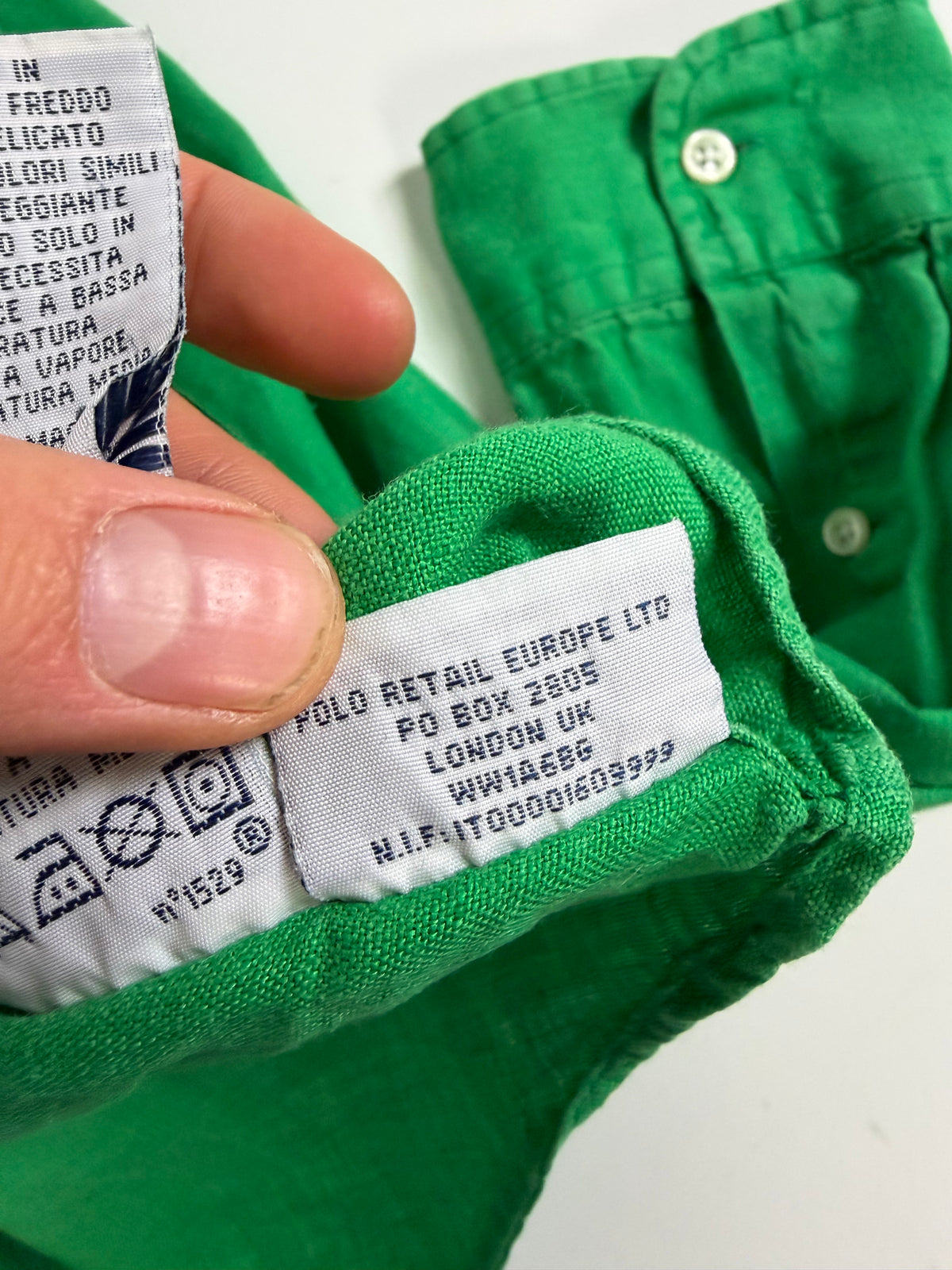 Ralph Lauren overhemd linnen - L