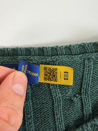 Ralph Lauren kabeltrui met ronde hals - XL Vrouwen