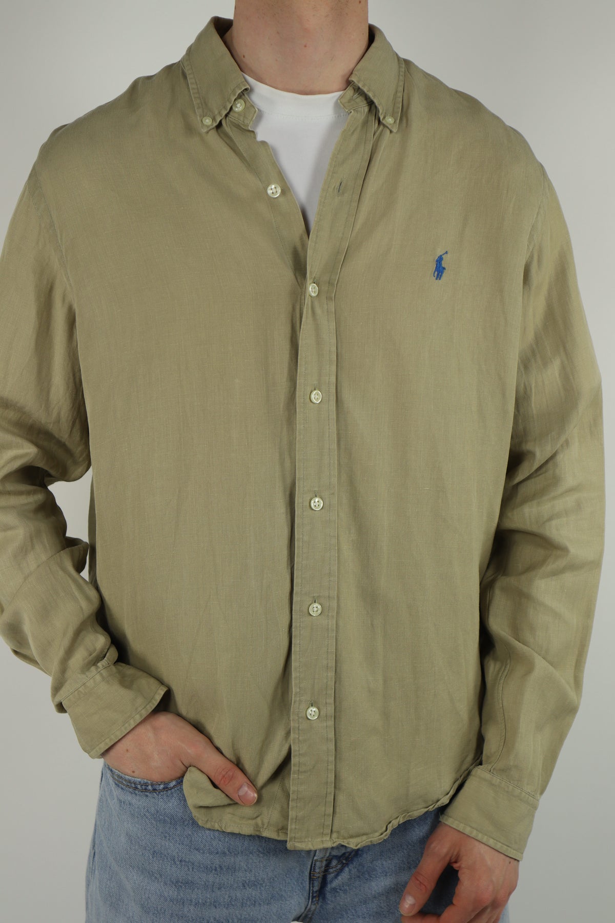 Ralph Lauren overhemd linnen - L