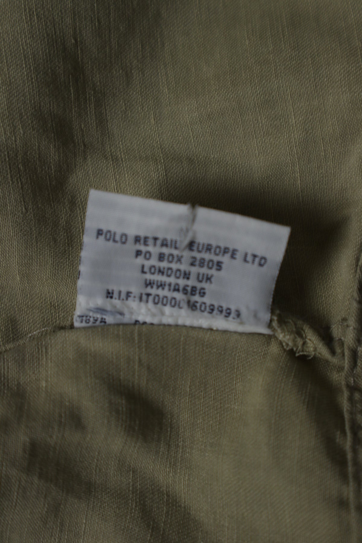 Ralph Lauren overhemd linnen - L