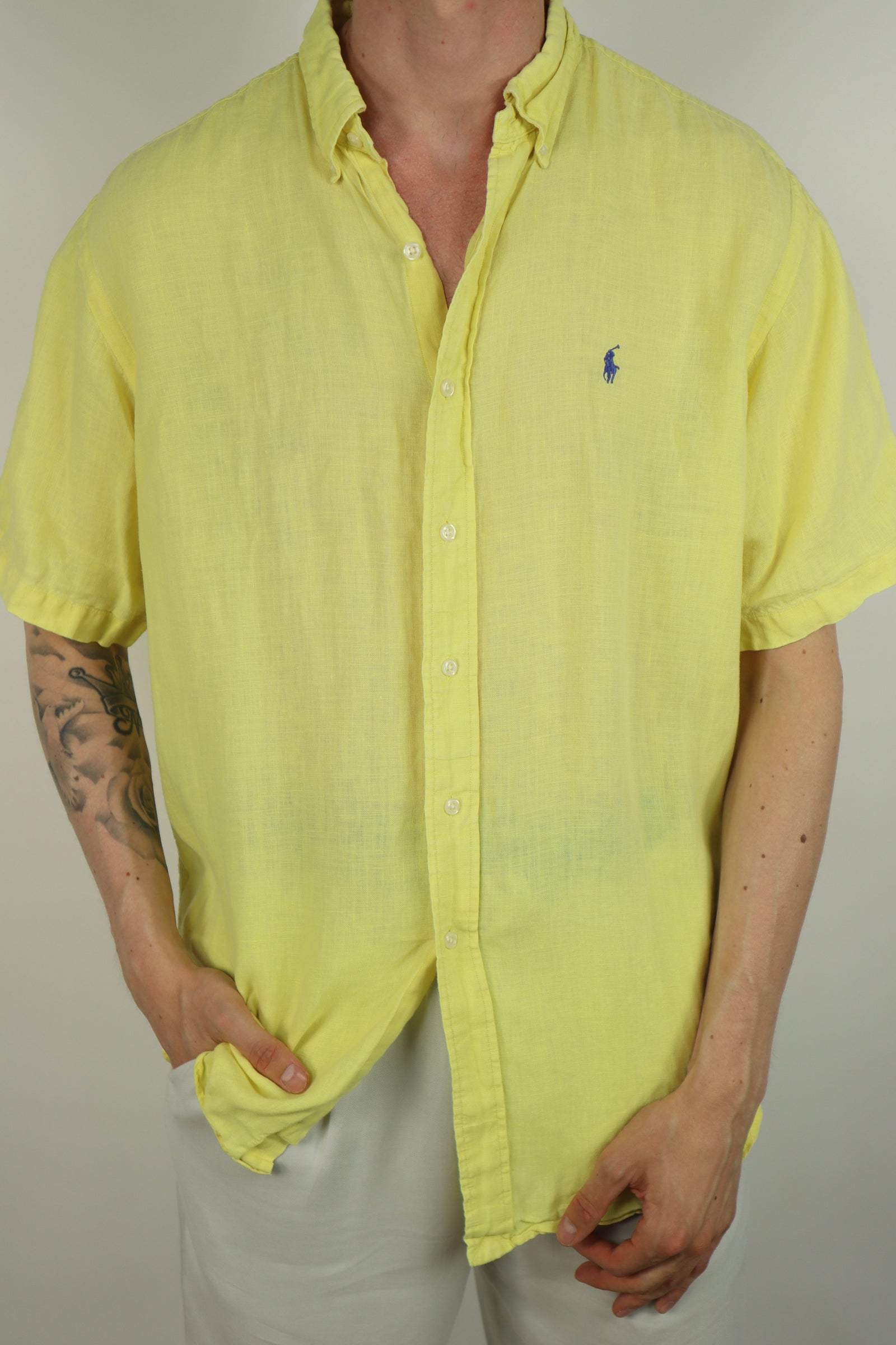 Ralph Lauren linnen overhemd - L