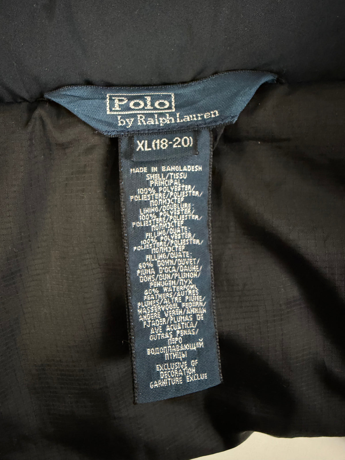 Ralph Lauren puffer winterjas - S