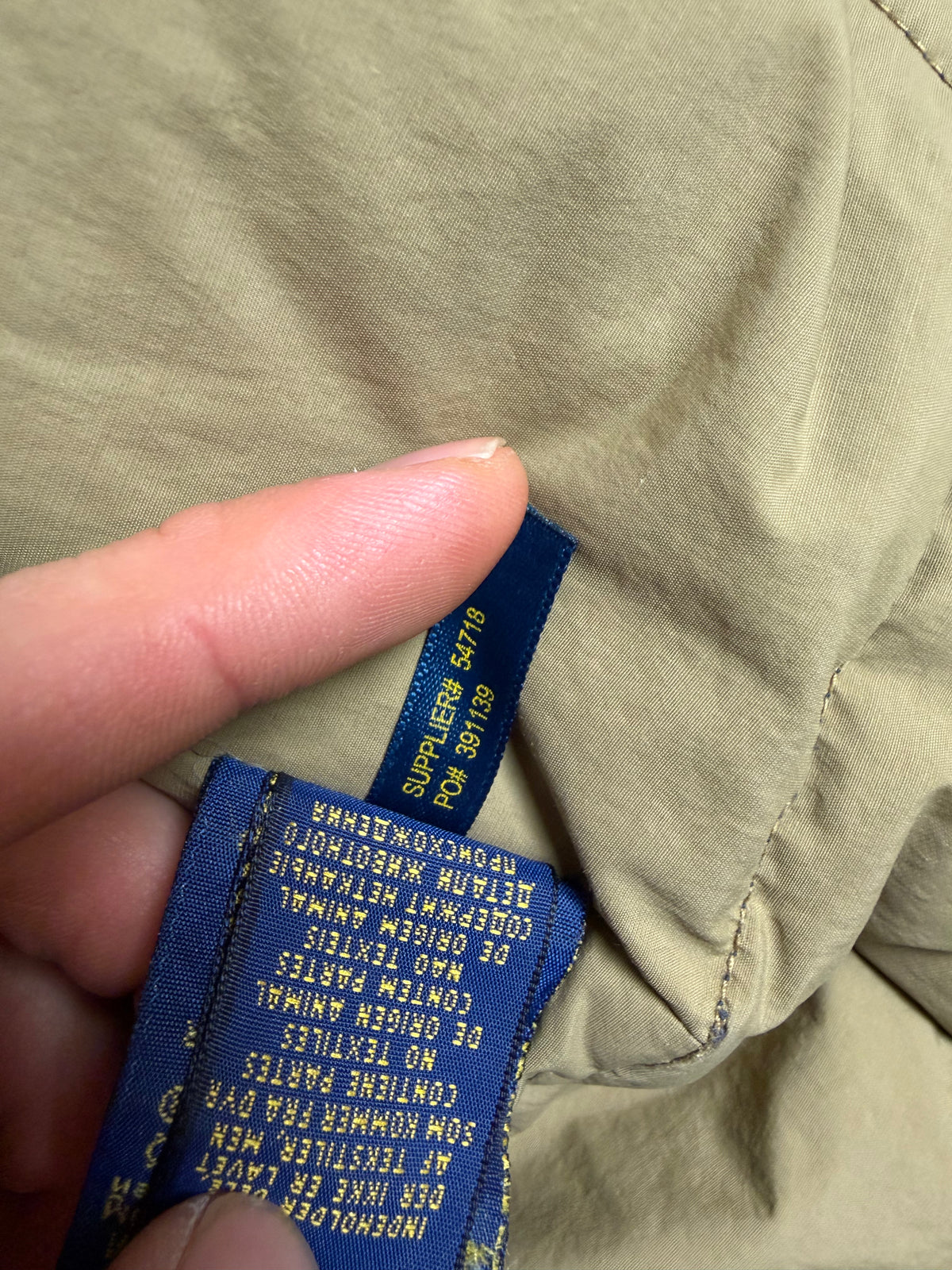 Ralph Lauren puffer (ski) winterjas - L