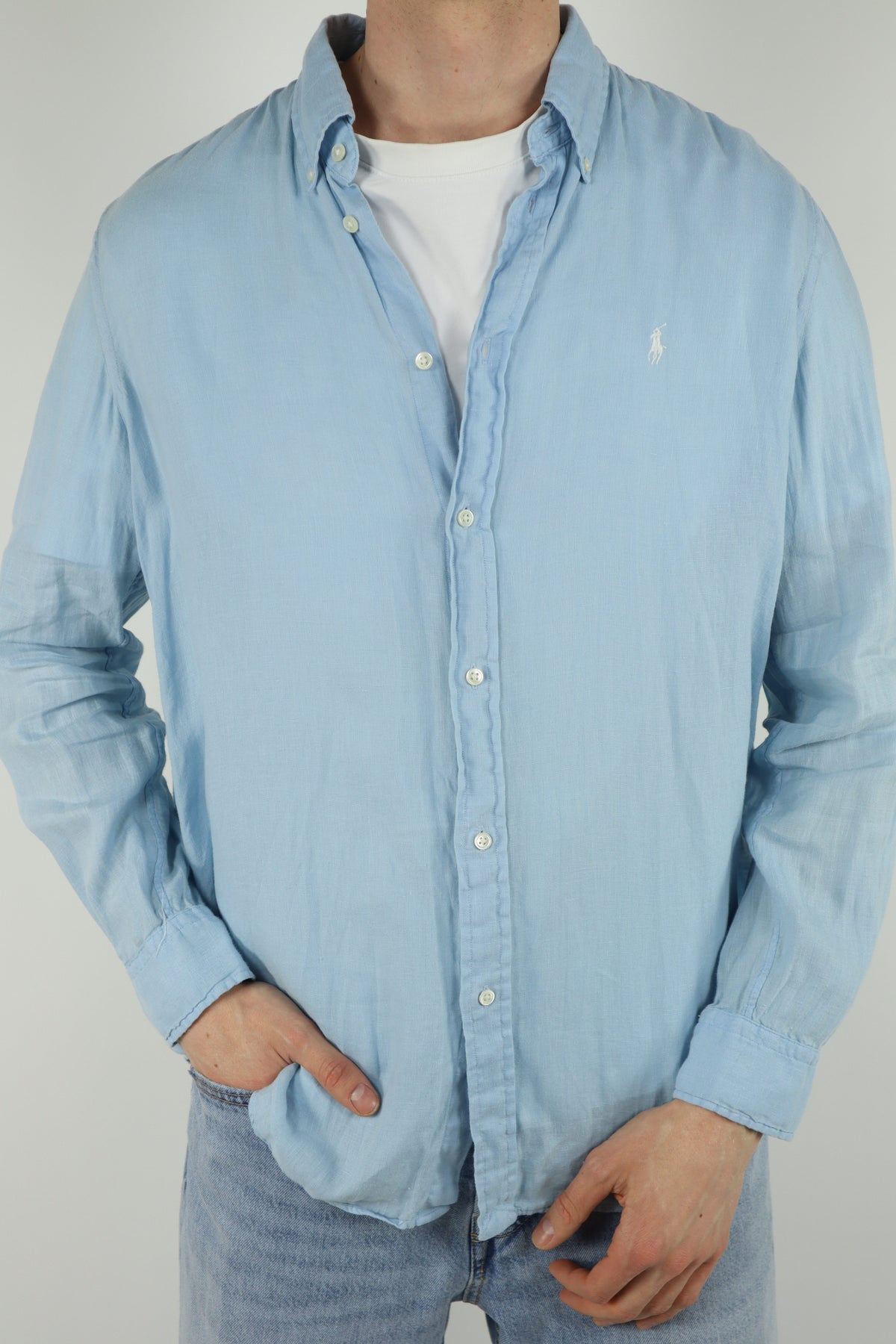 Ralph Lauren overhemd linnen - L