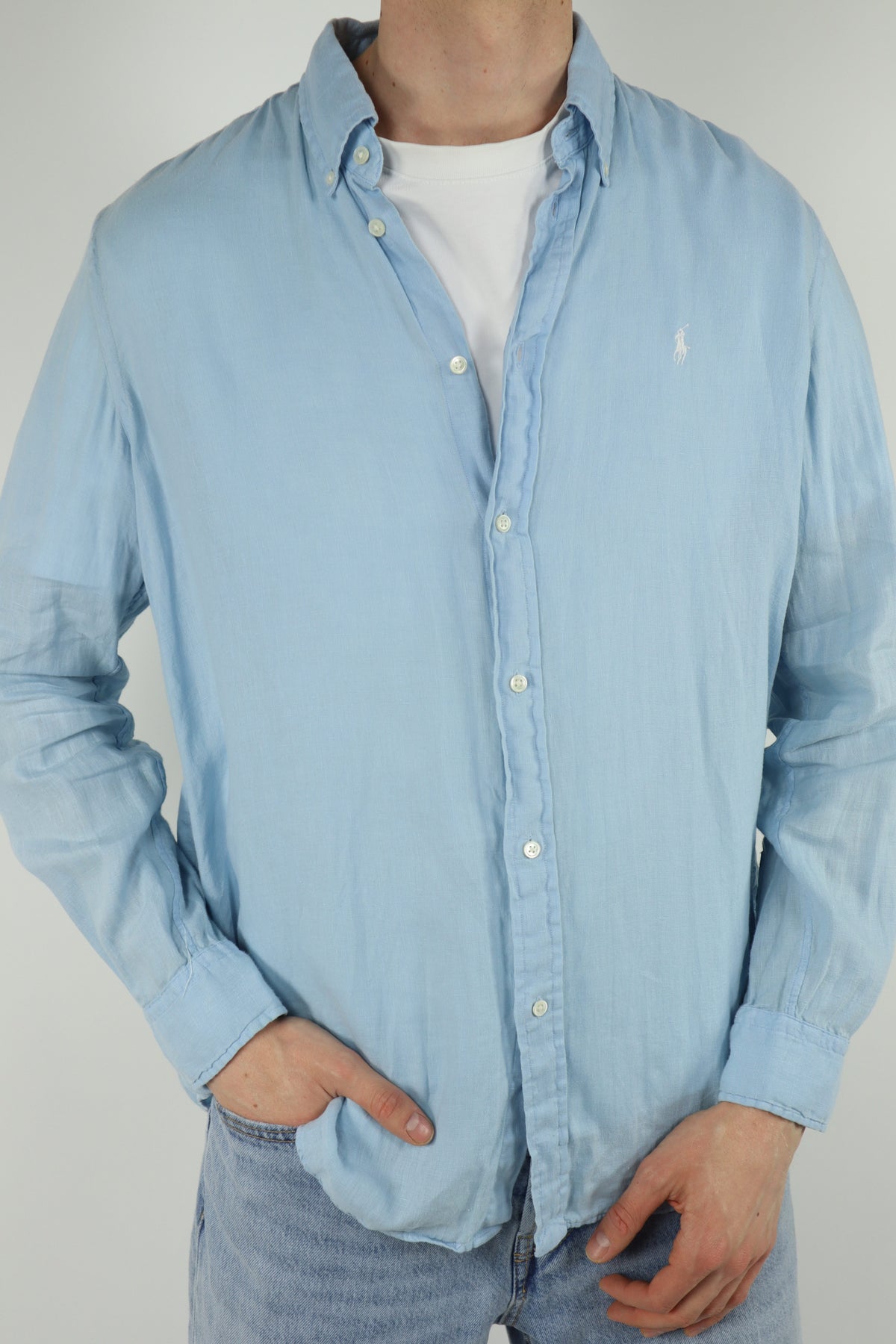 Ralph Lauren overhemd linnen - L