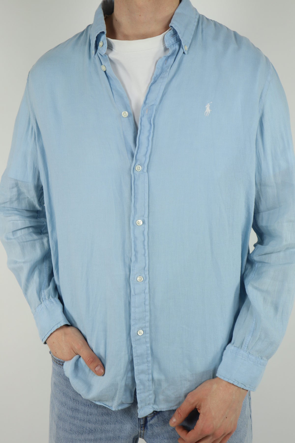 Ralph Lauren overhemd linnen - L