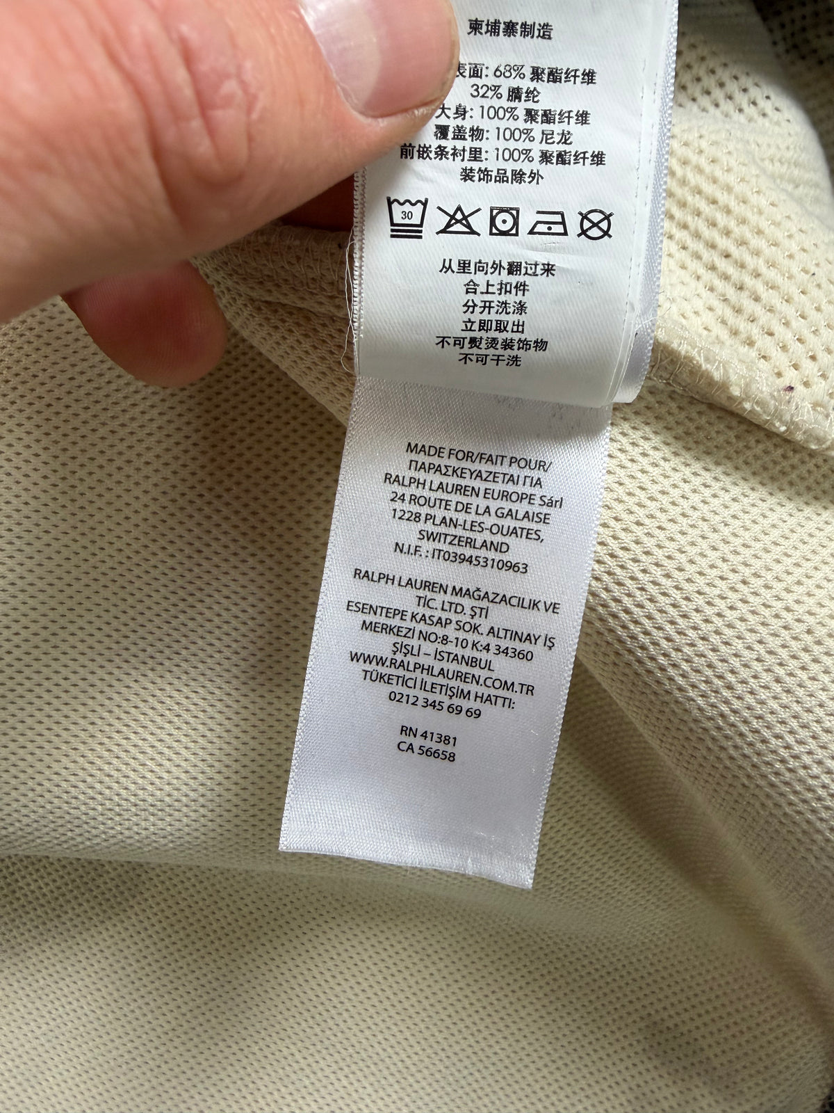 Ralph Lauren teddy jas - M