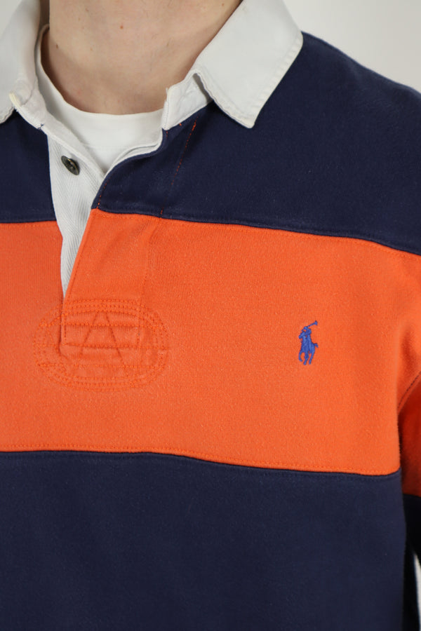 Ralph Lauren (rugby) polo shirt met lange mouw - L