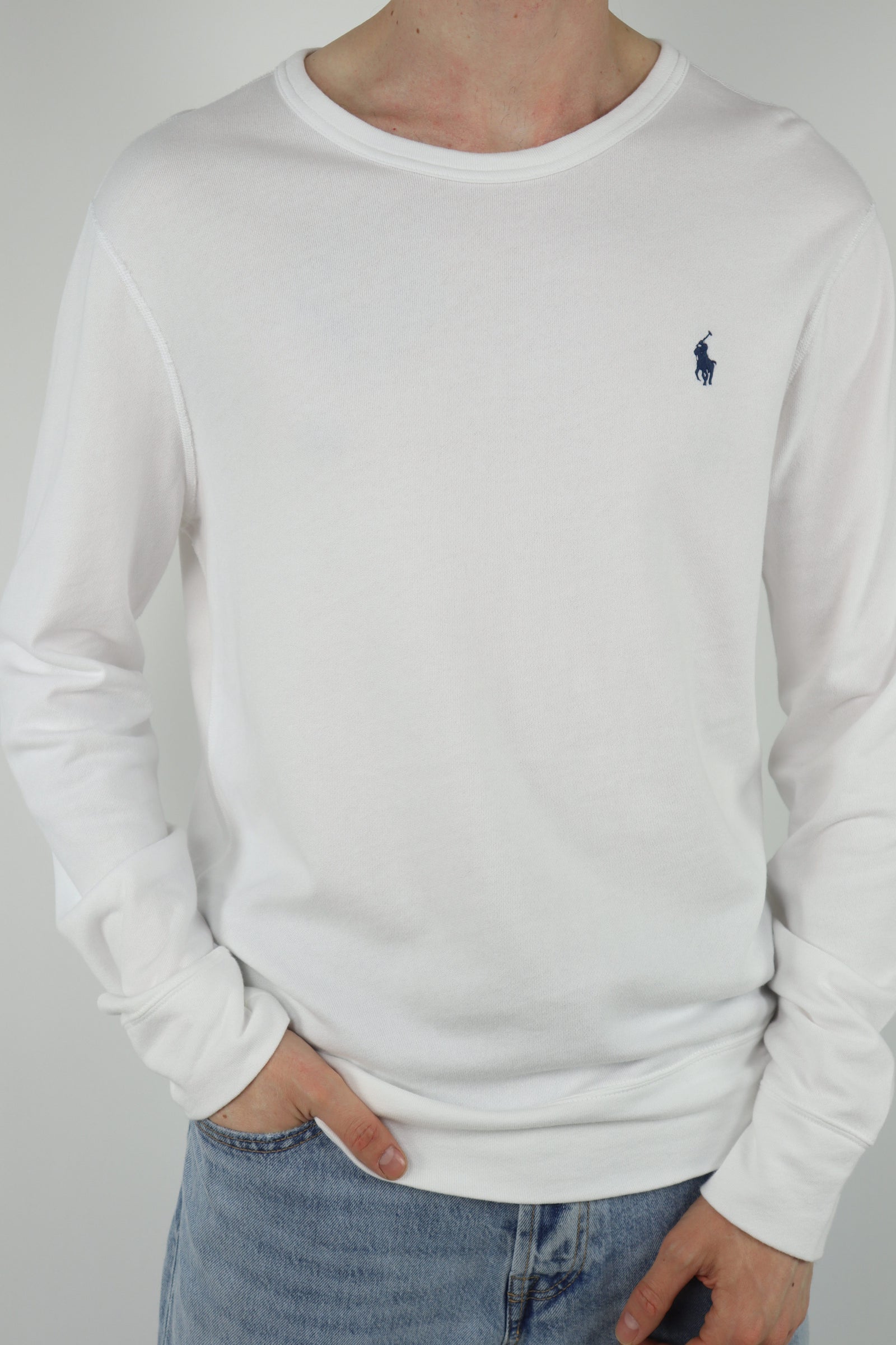 Ralph Lauren trui met ronde hals - M