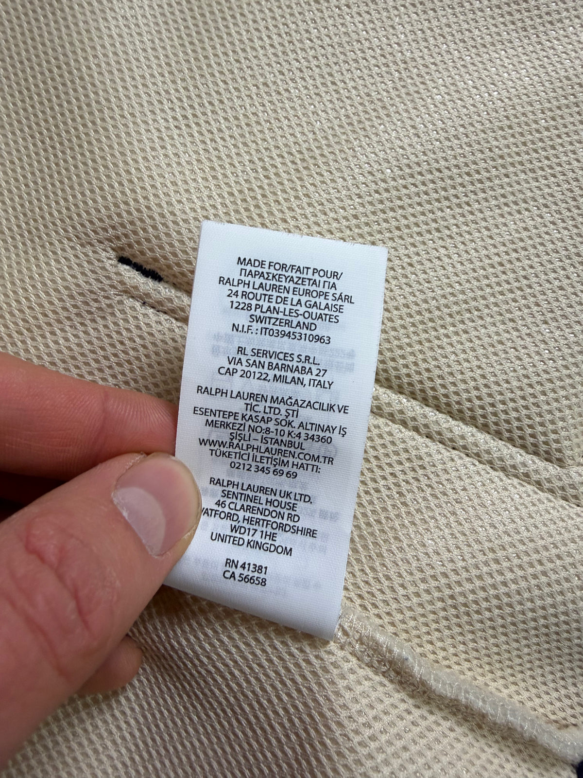 Ralph Lauren teddy gilet/bodywarmer - M