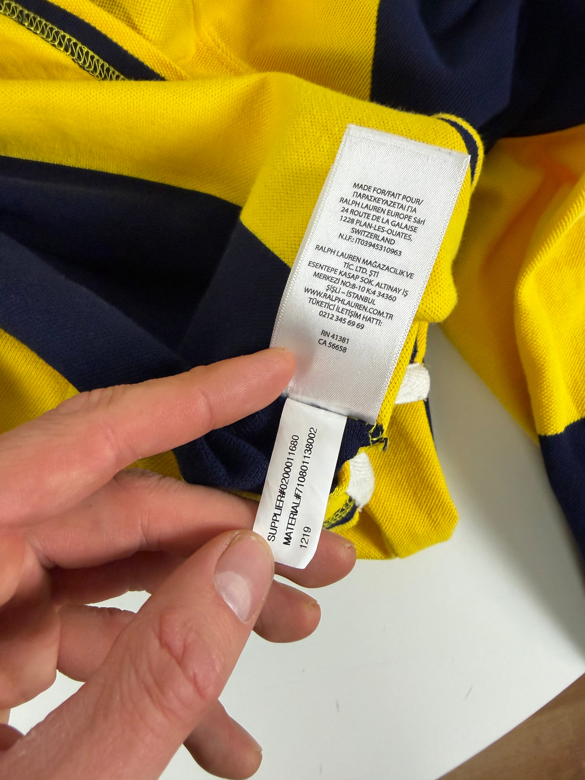 Ralph Lauren rugby polo shirt - XL