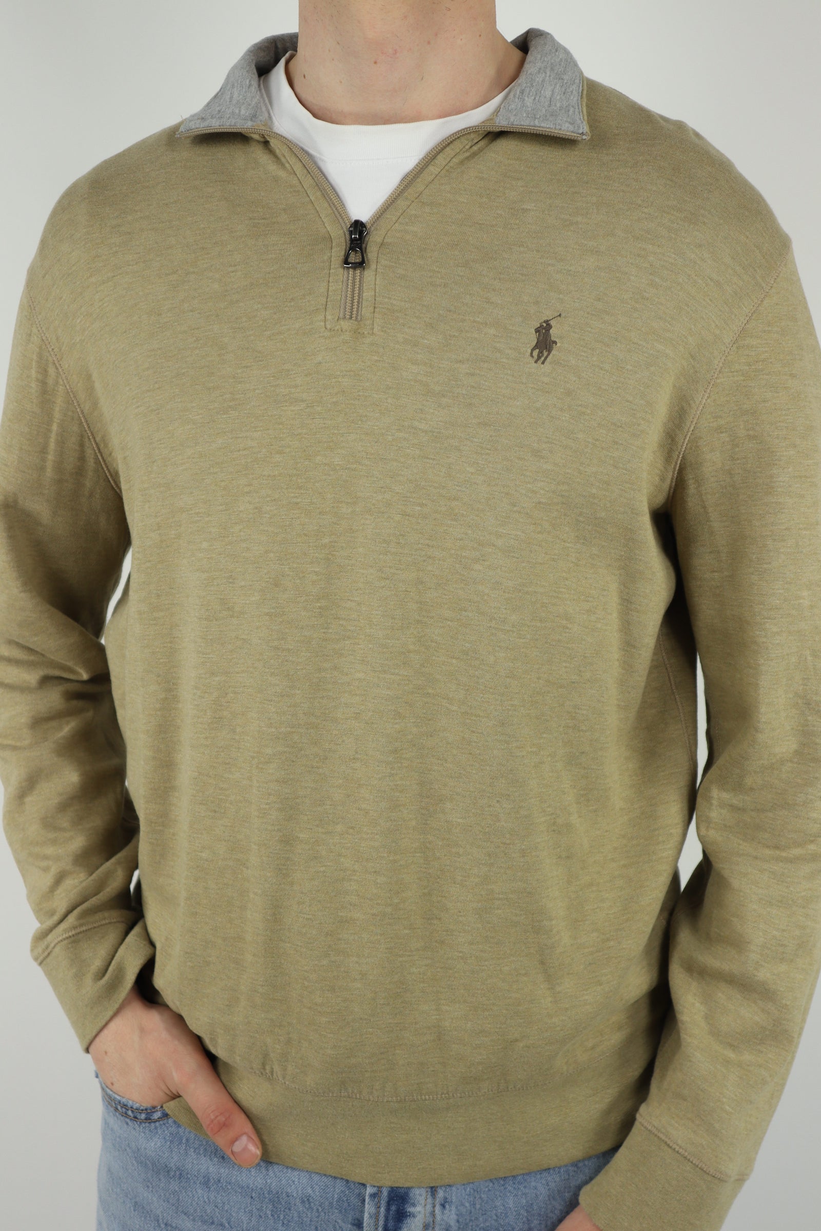 Ralph Lauren quarter zip - M