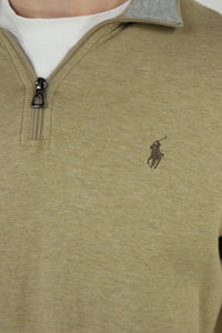 Ralph Lauren trui met kwart rits - M