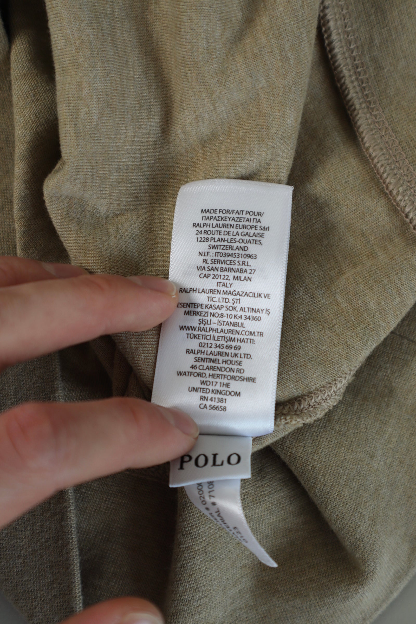Ralph Lauren quarter zip - M