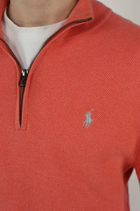 Ralph Lauren trui met kwart rits - M