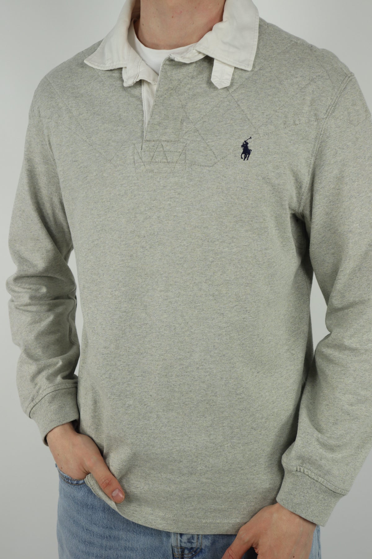 Ralph Lauren (rugby) polo shirt met lange mouw - M