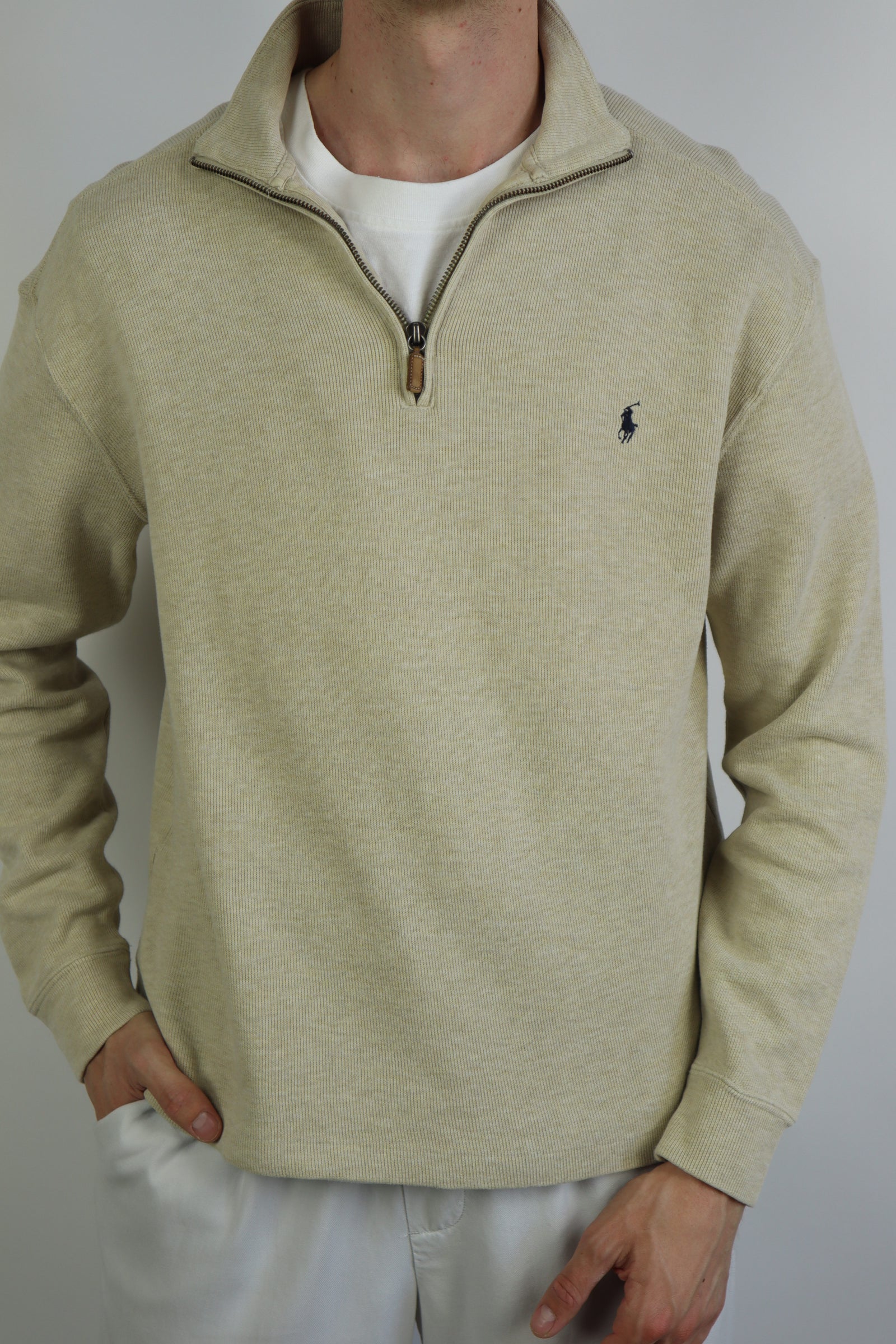 Ralph Lauren quarter zip - S/M