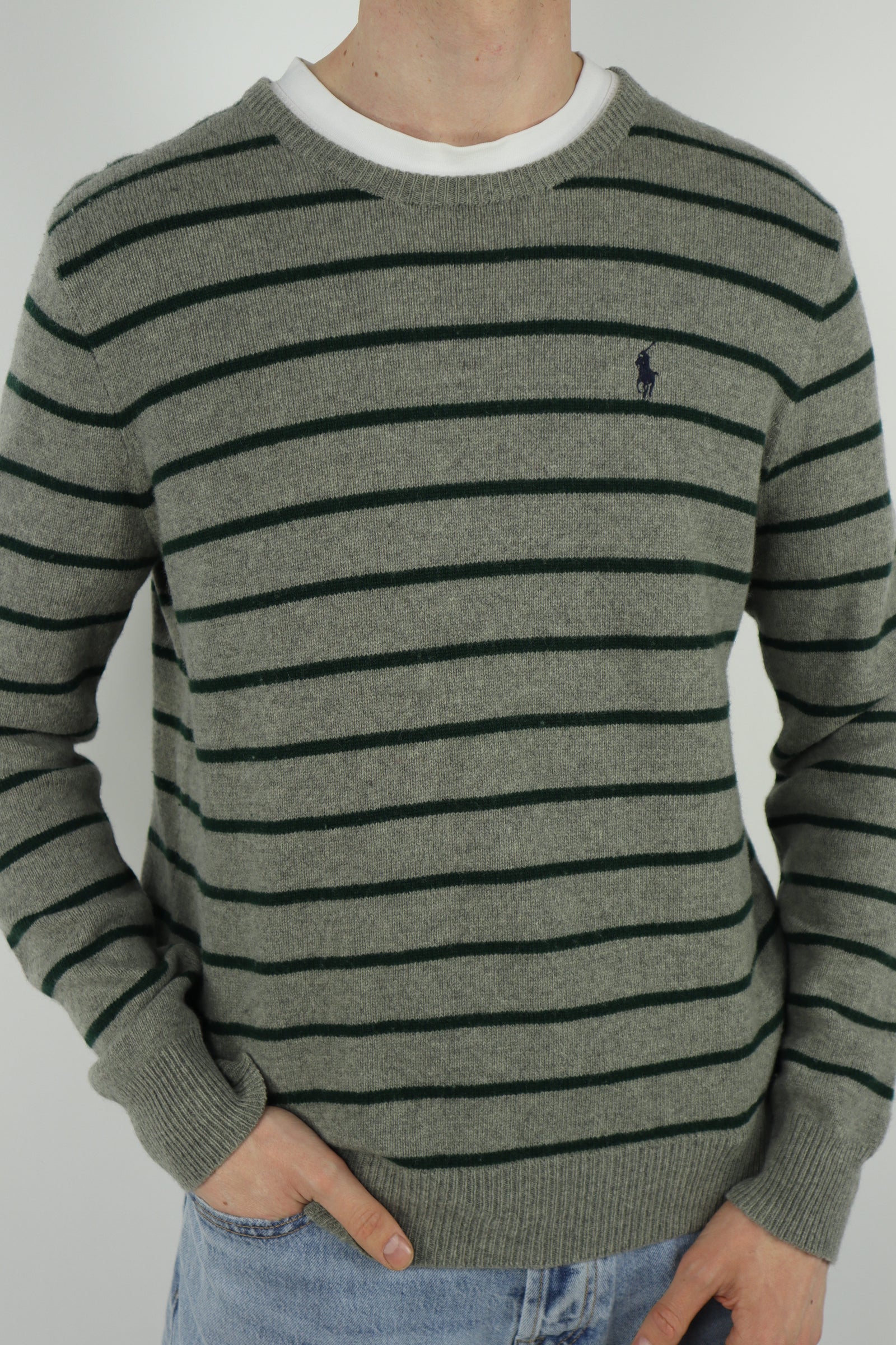 Ralph Lauren lamswollen trui - M